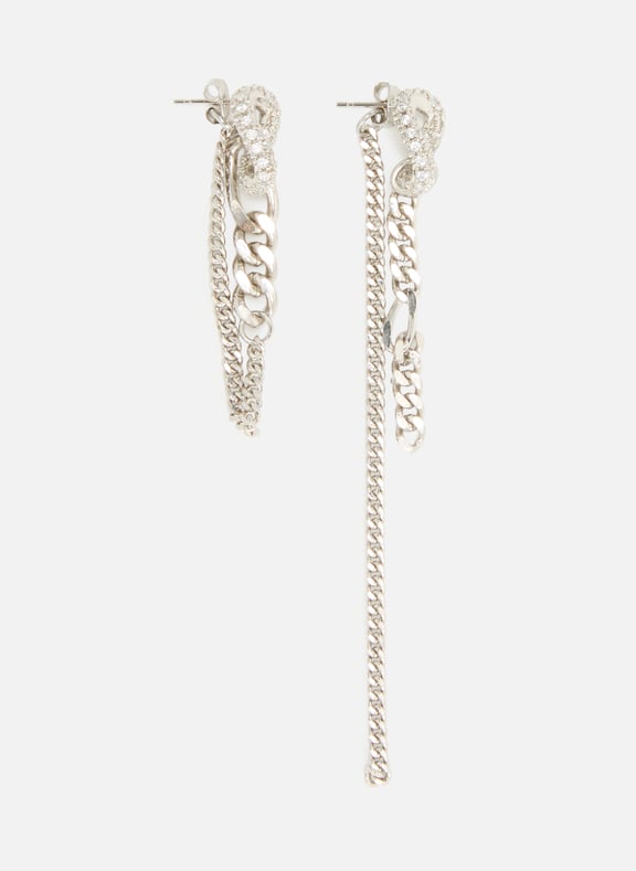 Earrings Lois Silver by JUSTINE CLENQUET JUSTINE CLENQUET Earrings Lois Silver
