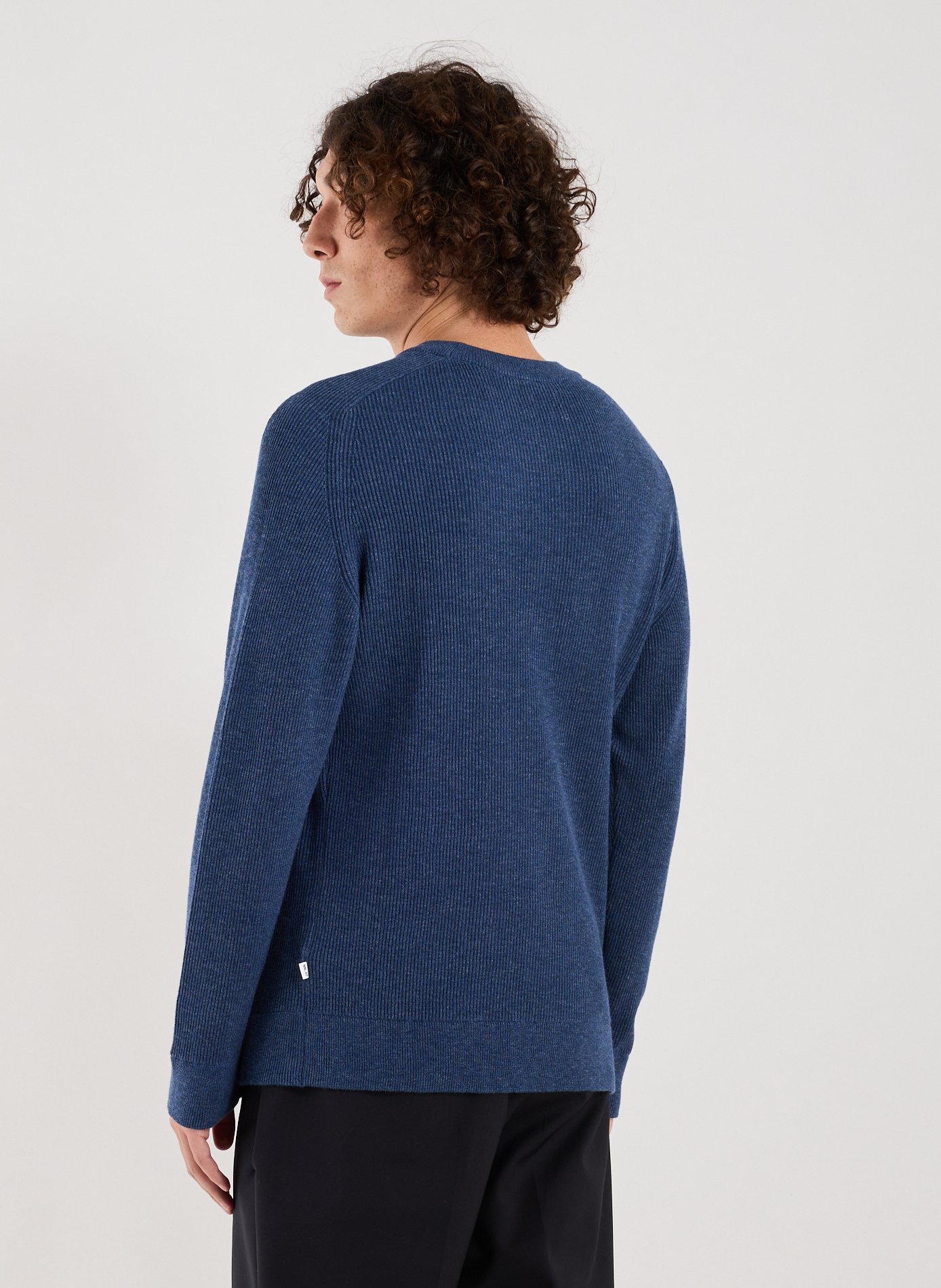 Ribbed jumper NN.07 Blue