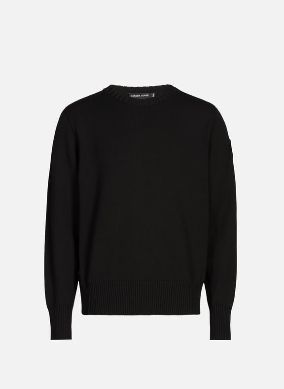 Round-neck wool jumper Grey by CANADA GOOSE CANADA GOOSE Round-neck wool jumper Grey