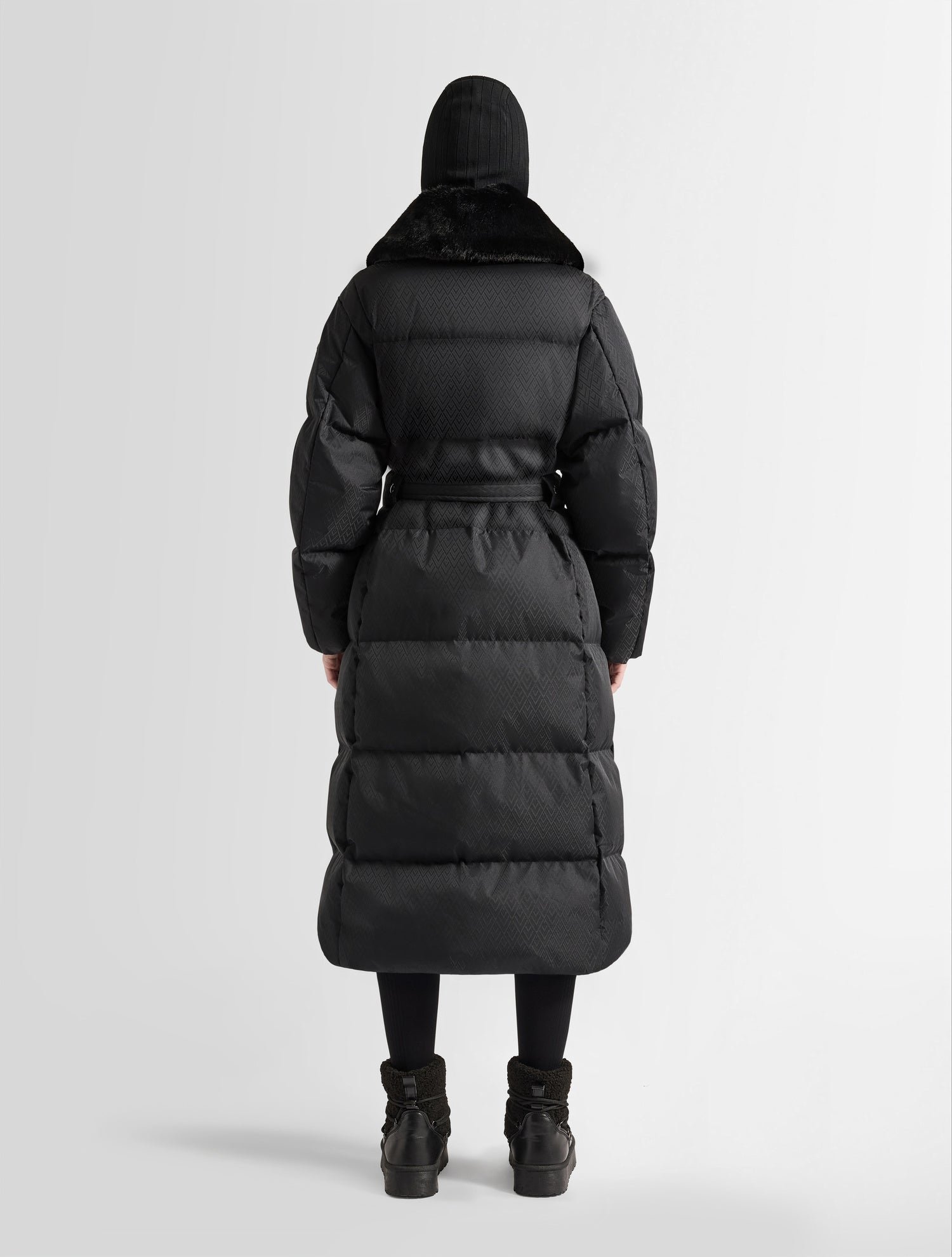 Manteau vlavi epis col tailleur FUSALP Gris