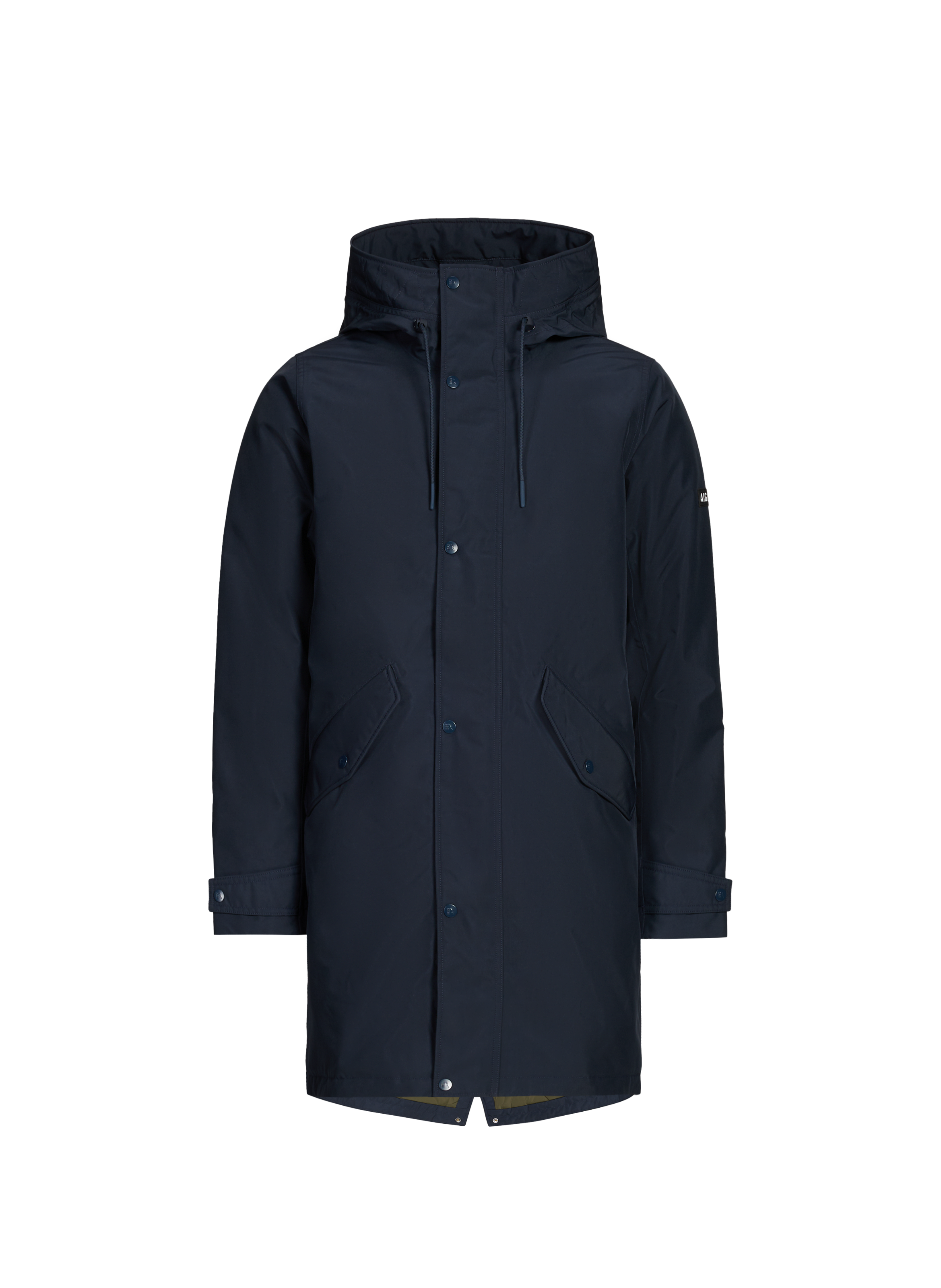Parka Fishtail Gore-tex matelassée  Blue by AIGLE AIGLE Parka Fishtail Gore-tex matelassée  Blue