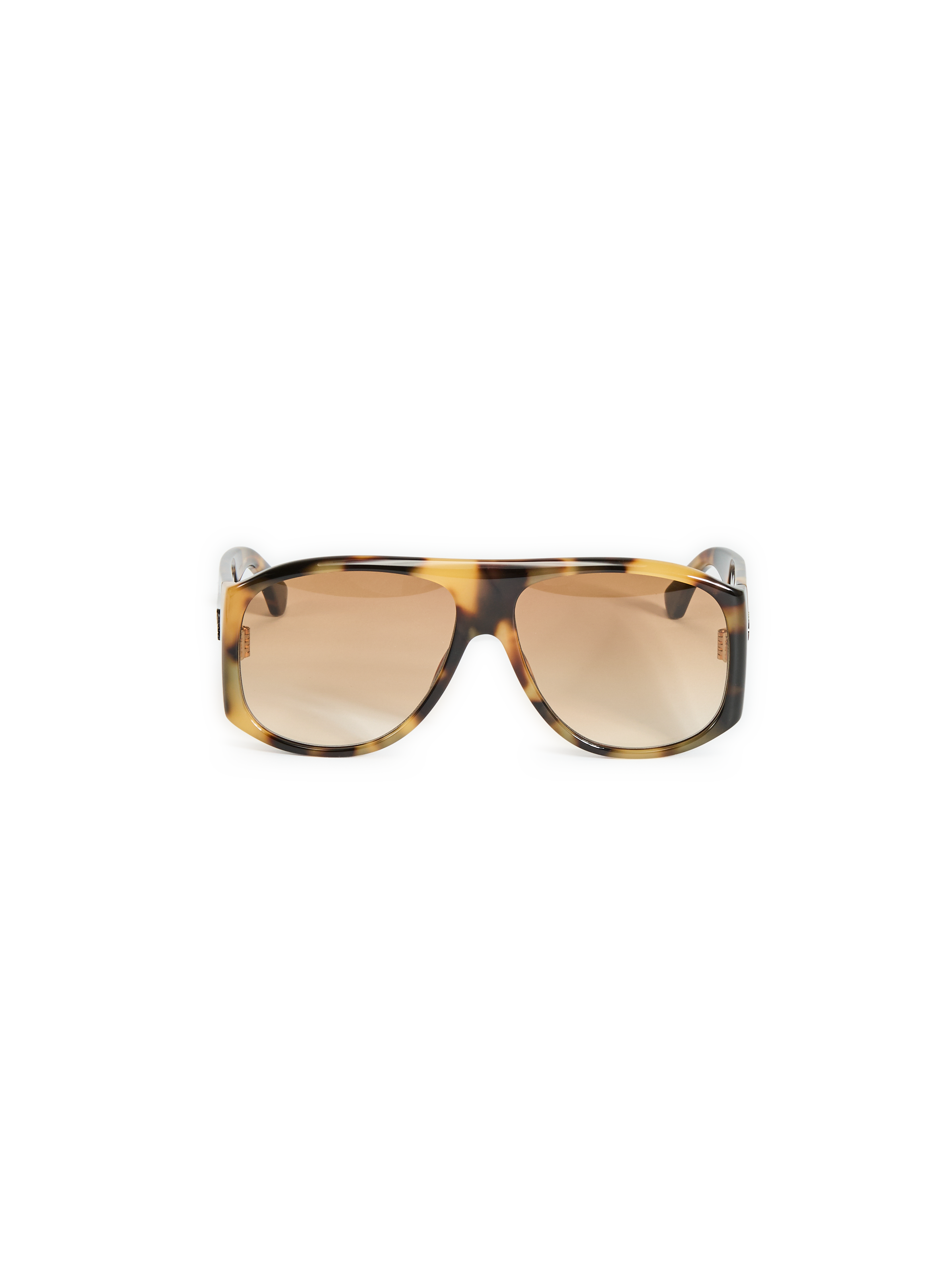 Lunettes de soleil aviateurs en acétate CHLOÉ Marron