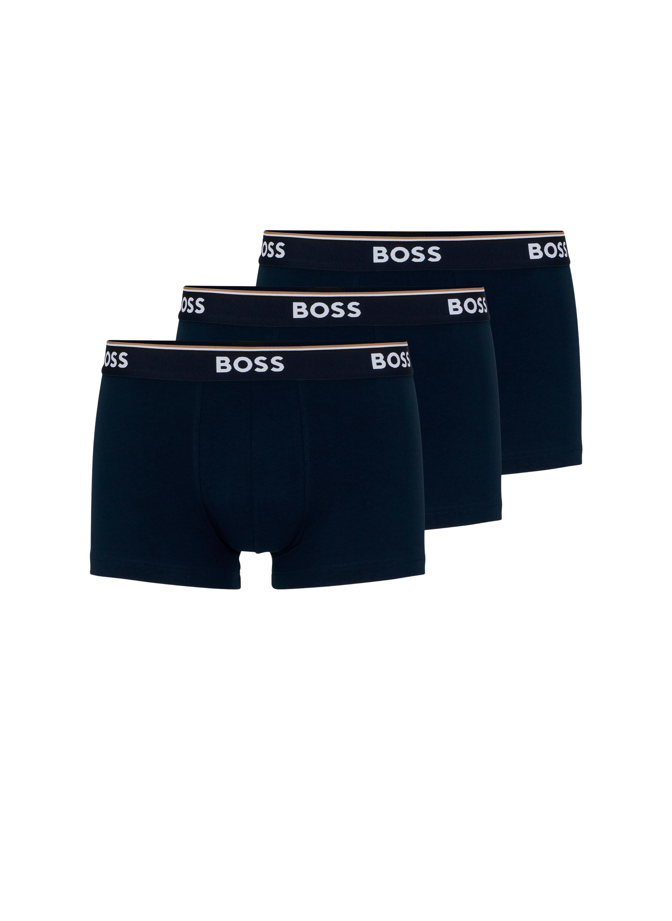 Boxer à logo BOSS Blanc