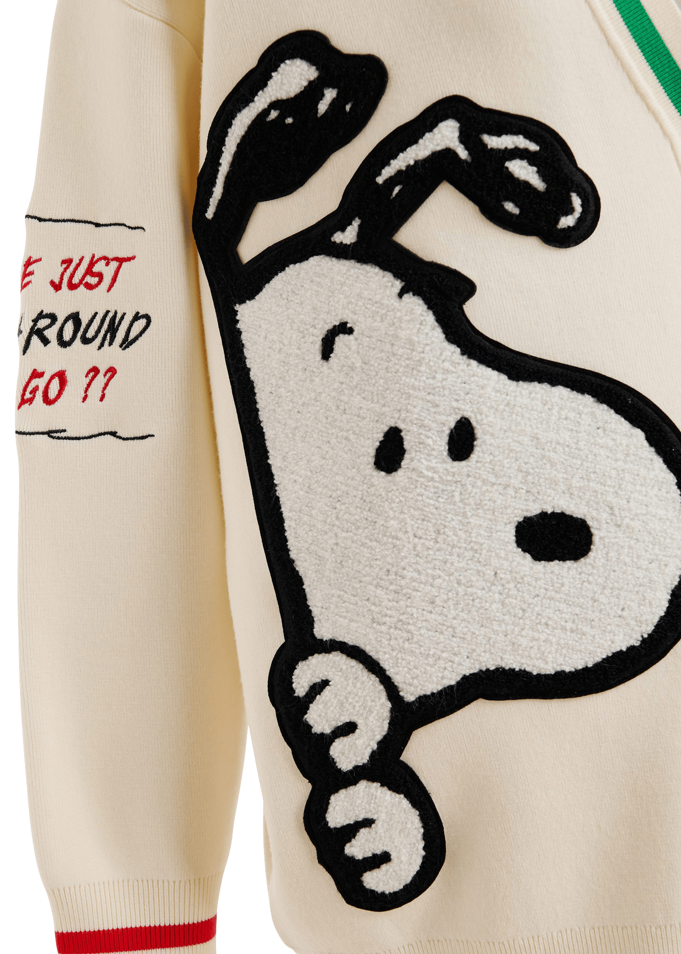 Gilet col v brodé jaseball ESSENTIEL ANTWERP Blanc