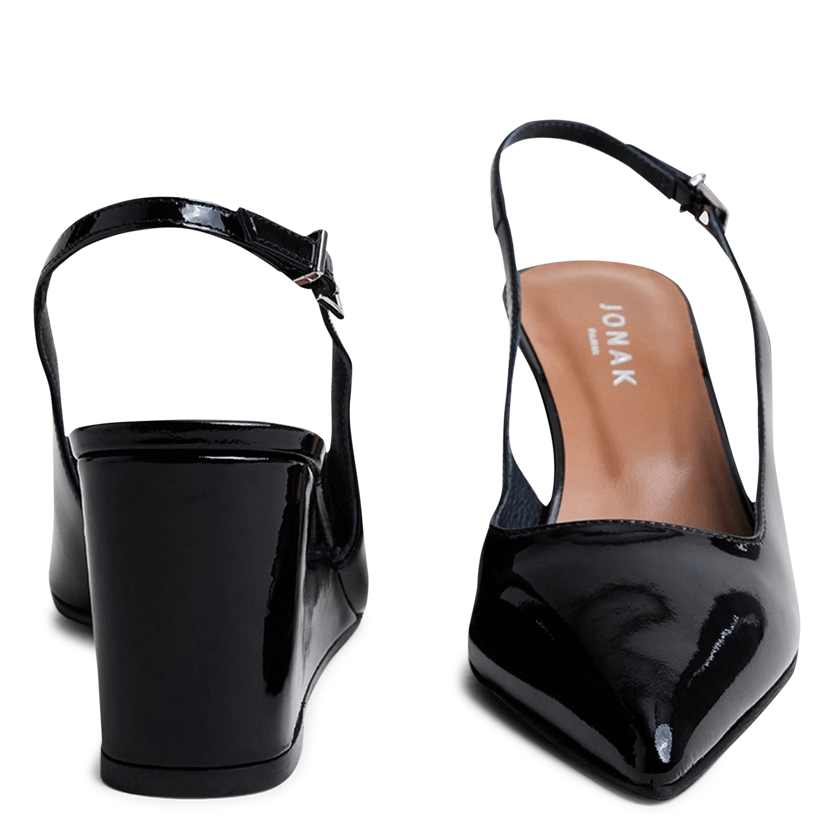 Escarpins en cuir dixtine JONAK Noir