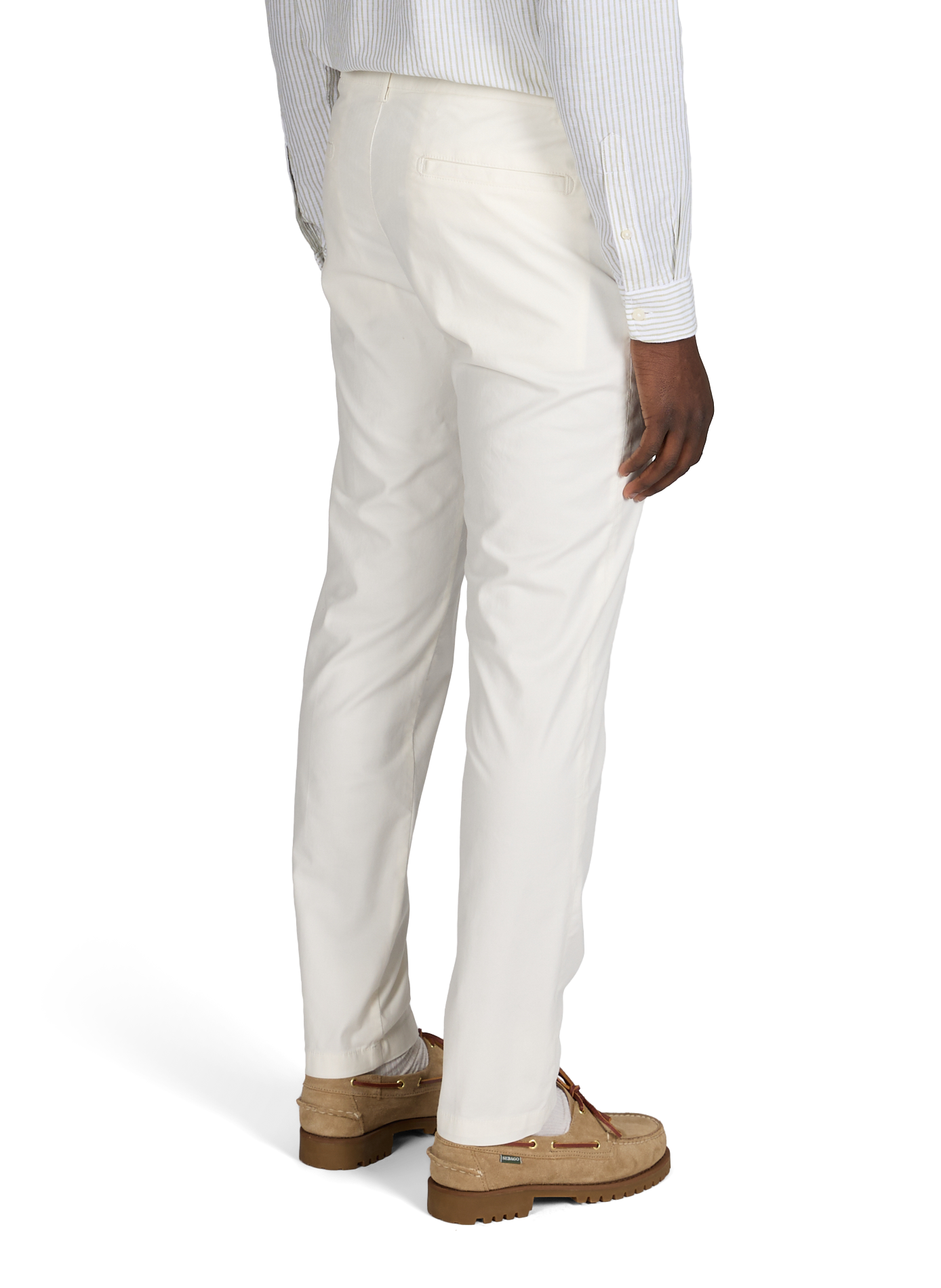 Pantalon slim en coton mélangé STRELLSON Beige