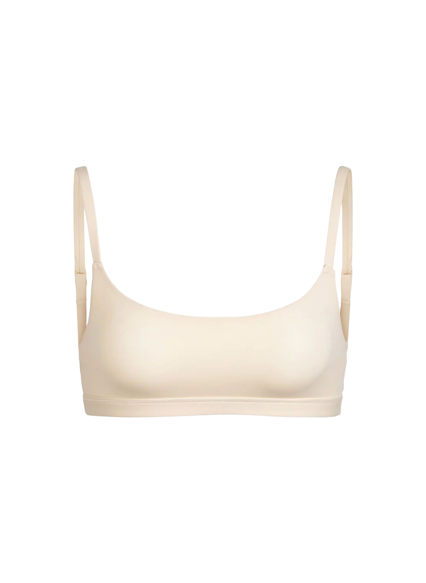Solid bralette with adjustable straps SKIMS Beige
