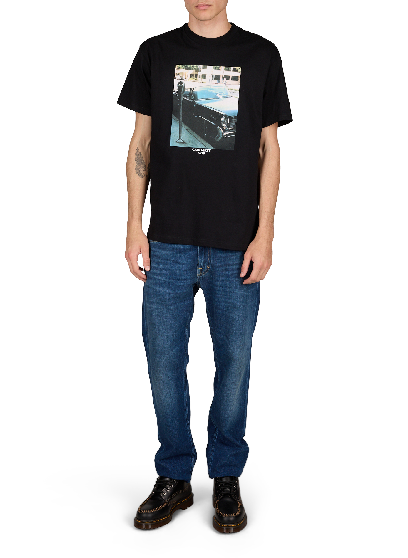 Warm Views cotton T-shirt CARHARTT WIP Black