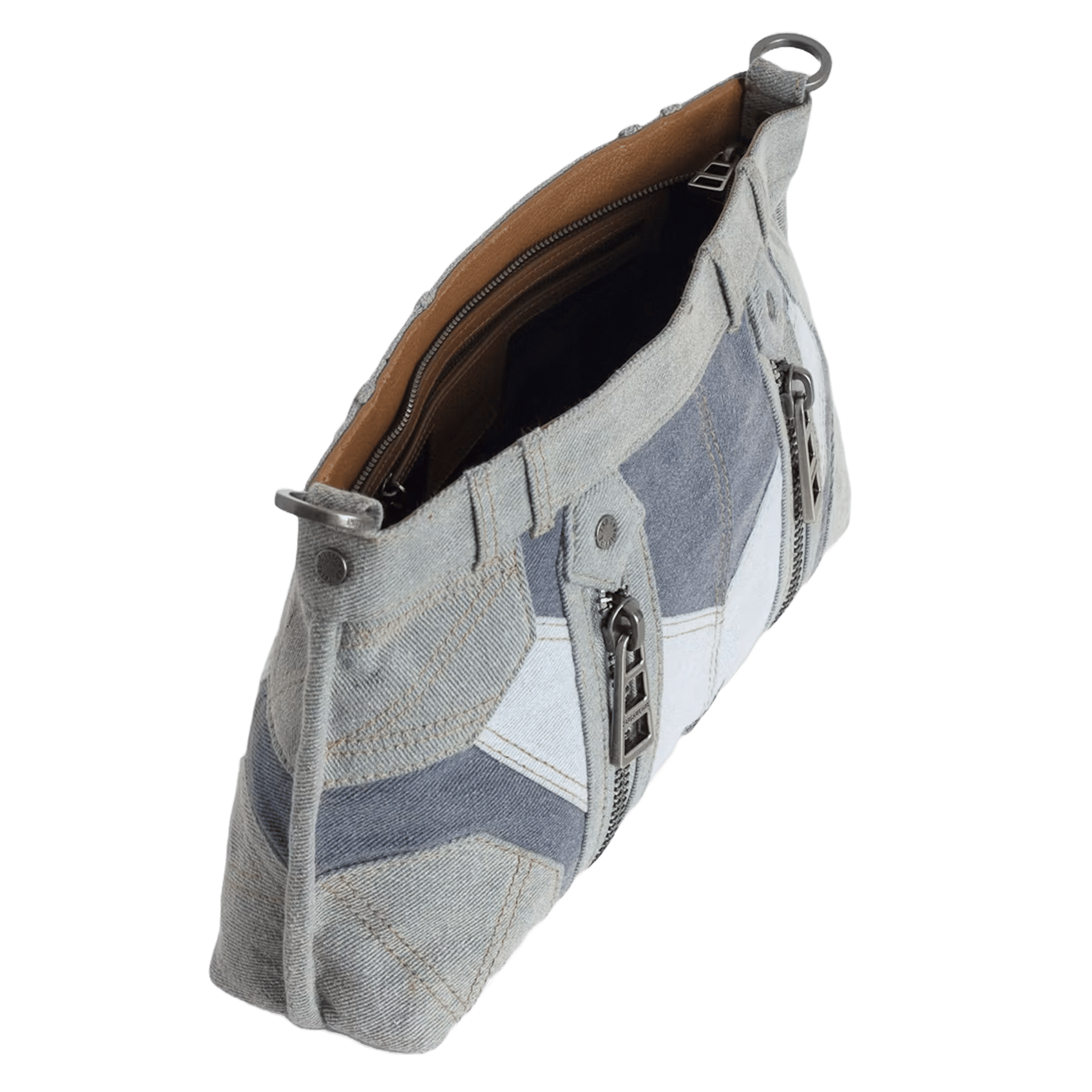 Sac bandoulière en coton sunny moody ZADIG&VOLTAIRE Bleu