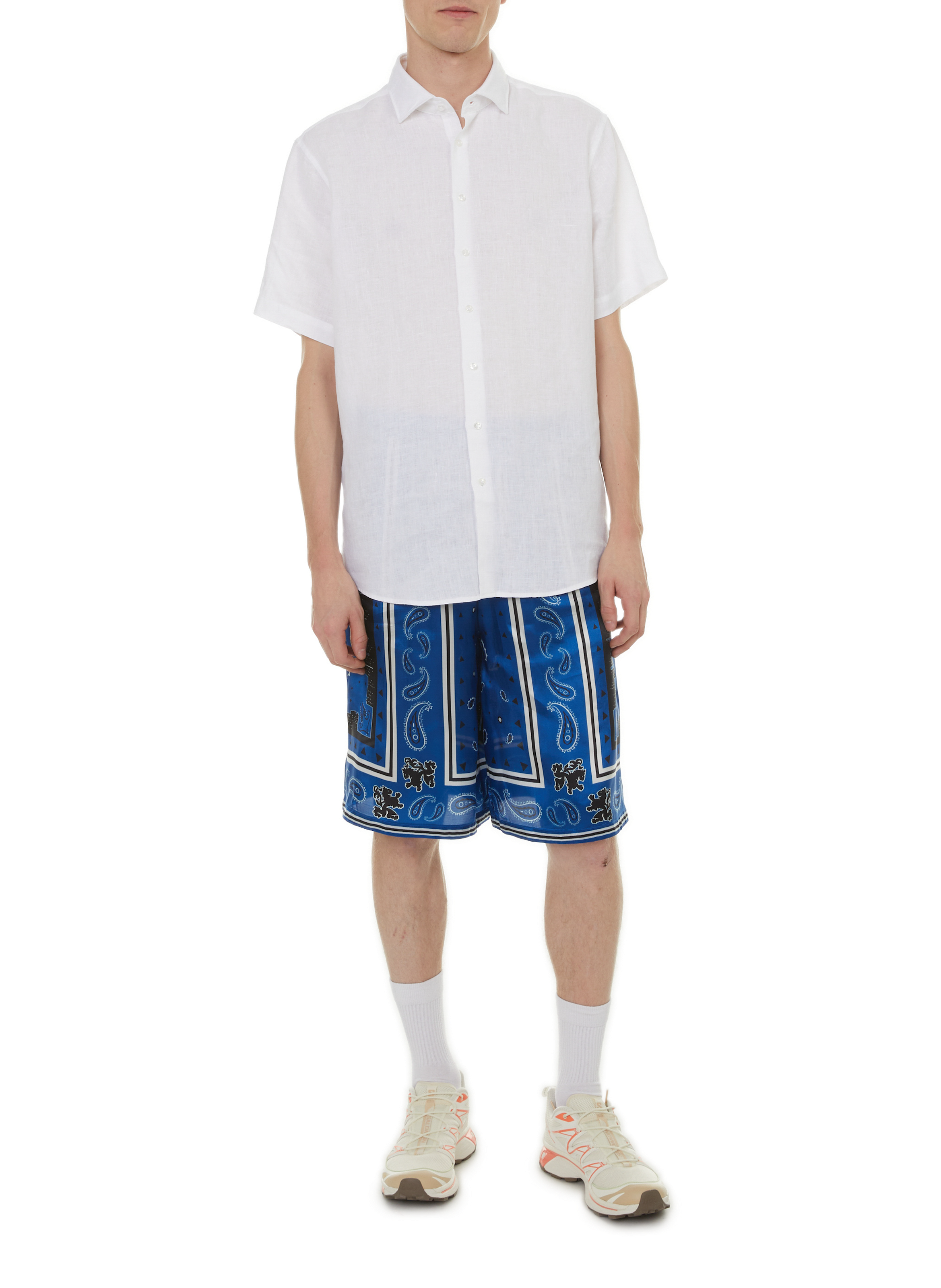 Short imprimé  OFF-WHITE Bleu