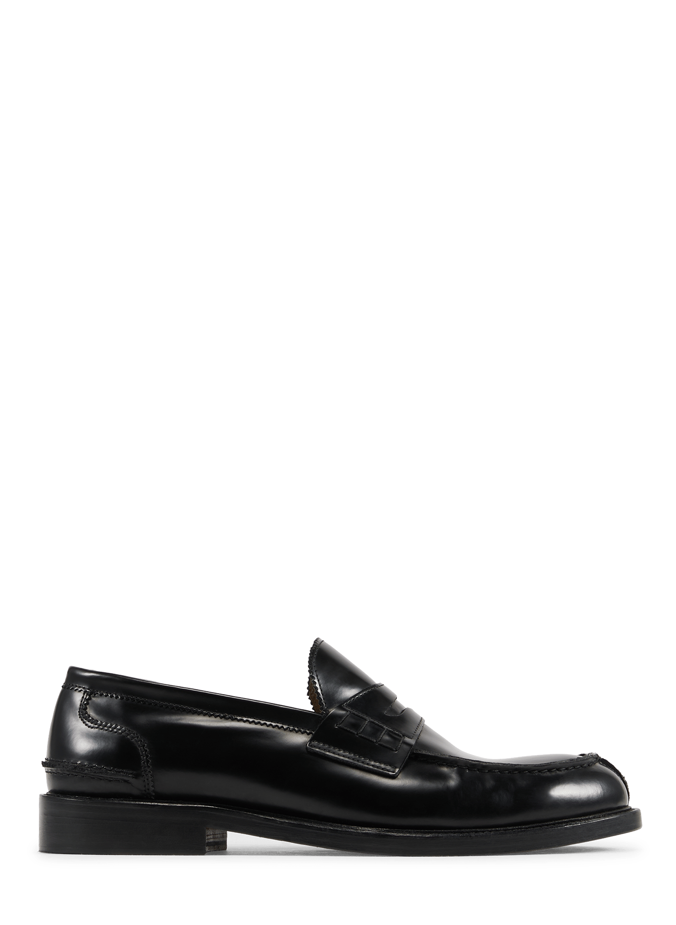 Leather loafers SAISON 1865 Black