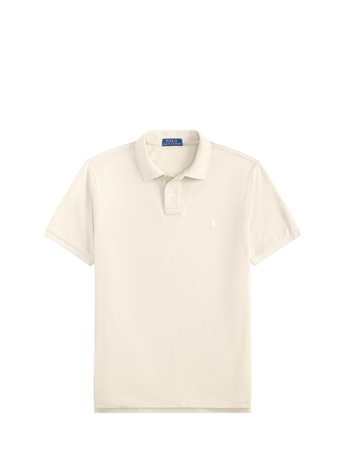 Polo en coton  Classic stone c8125
