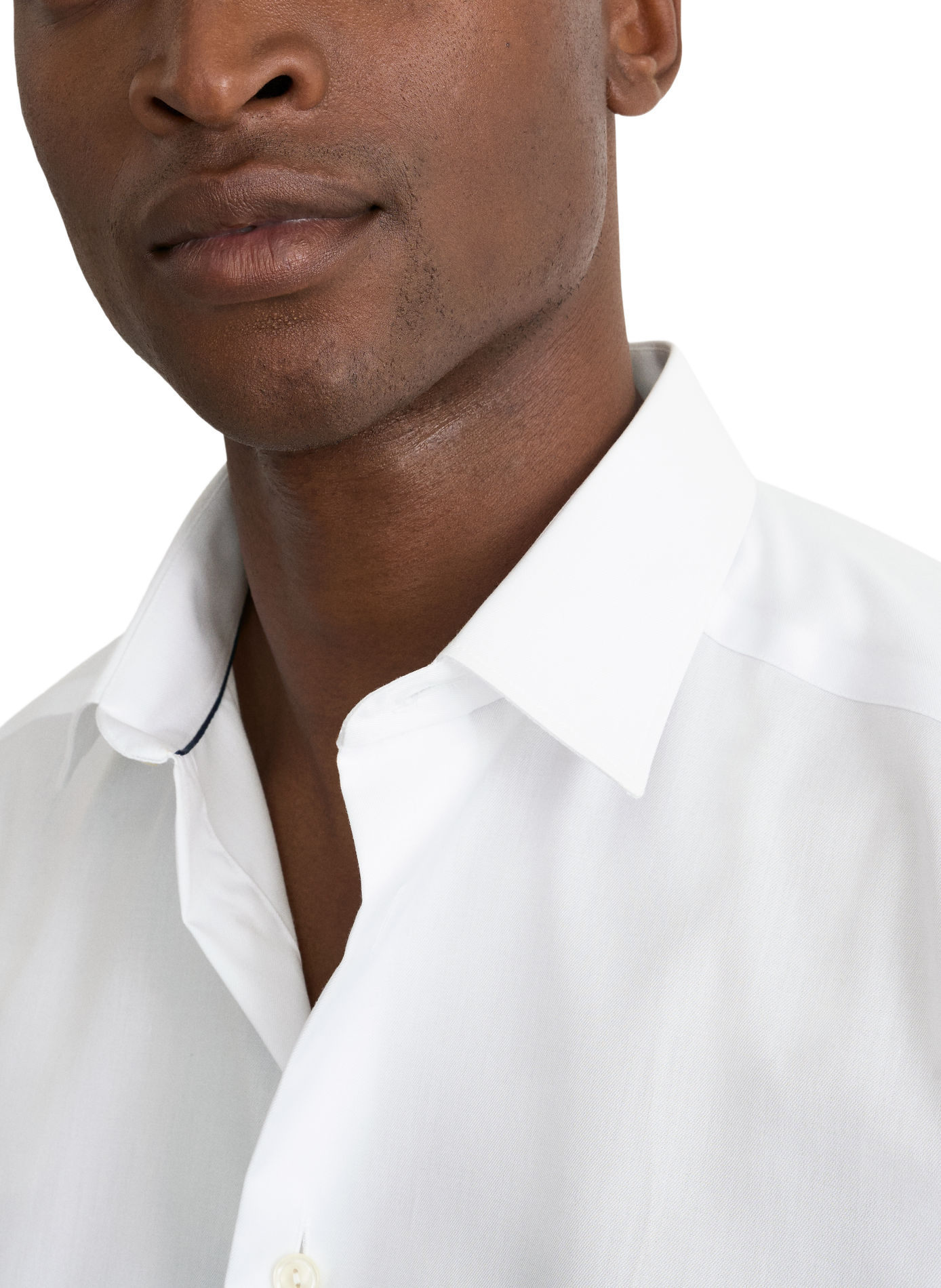 Chemise en coton ETON Blanc