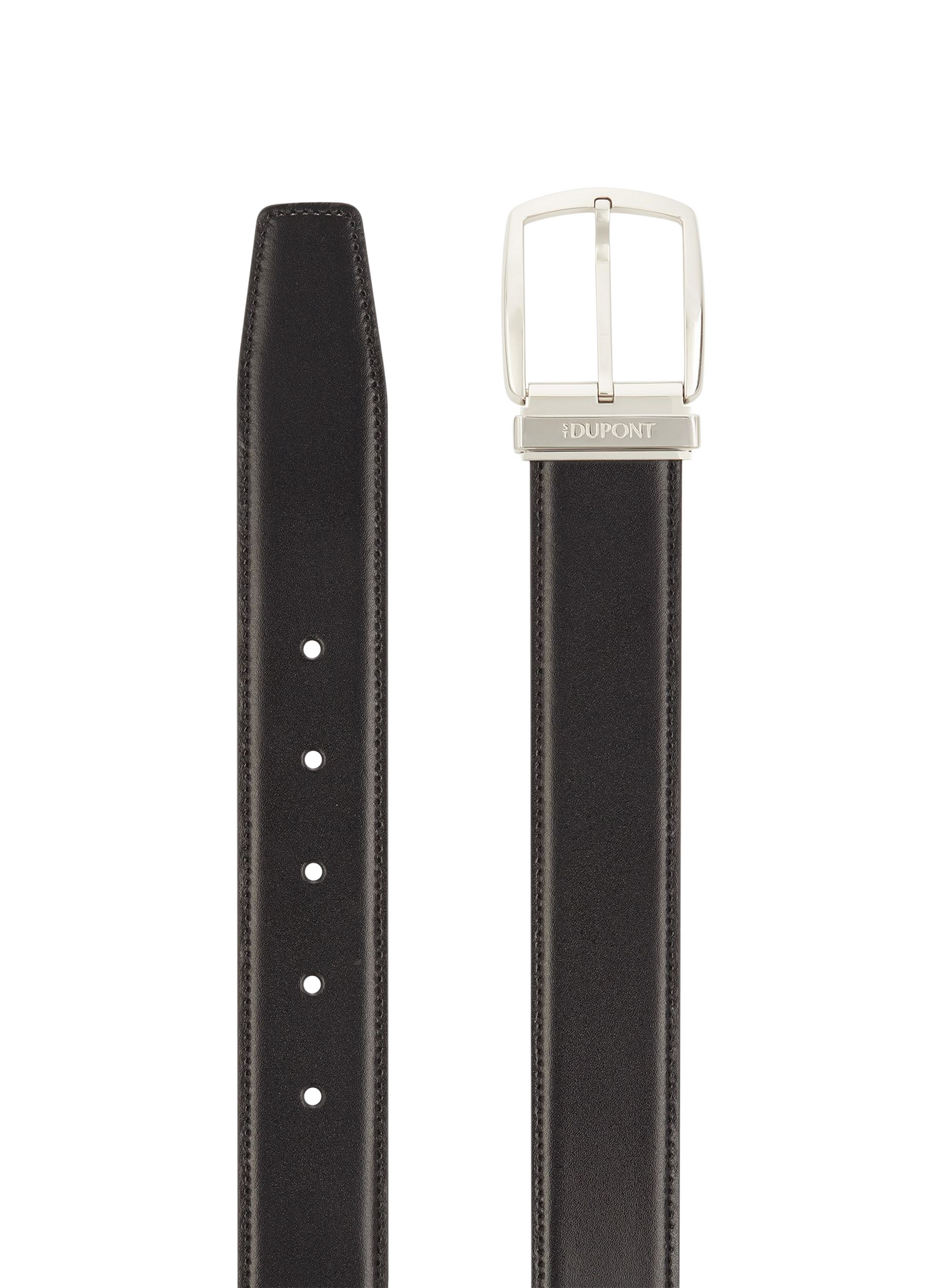 Line D smooth leather belt S.T. DUPONT Black