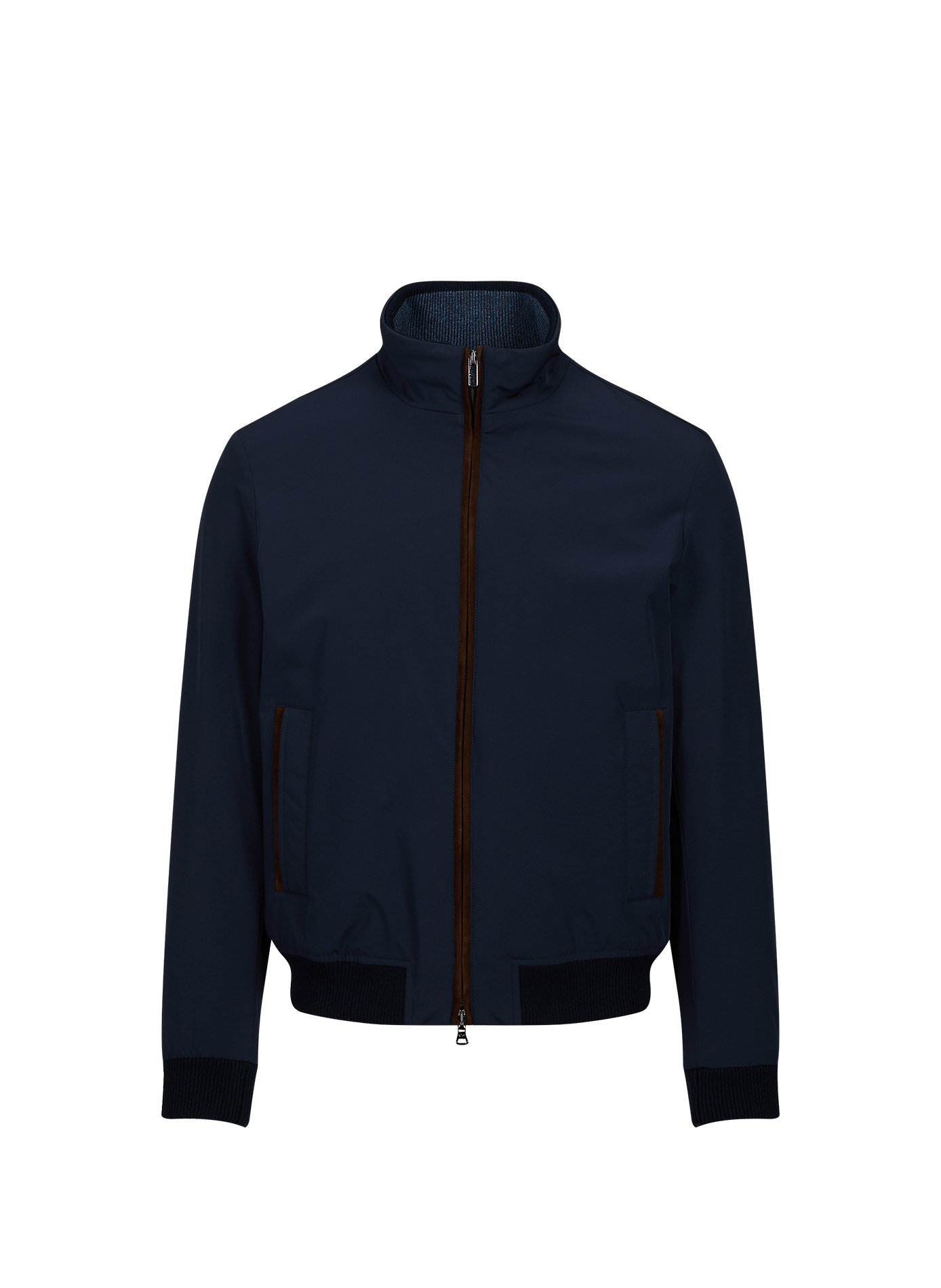 Straight stand-up collar jacket PAUL & SHARK Blue