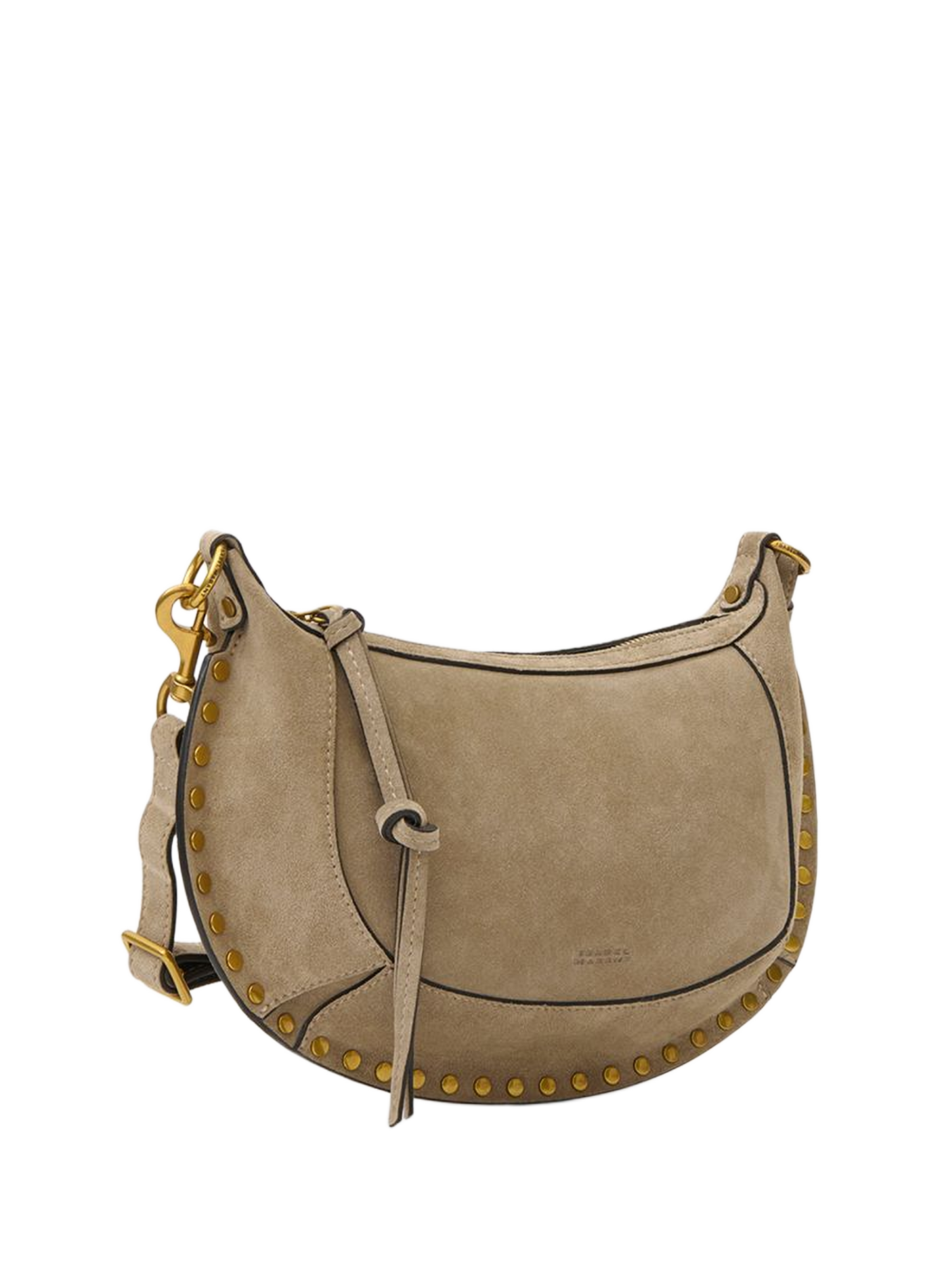 OSKAN MOON Tasche aus Veloursleder ISABEL MARANT Beige