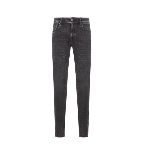 Jean skinny en coton mélangé