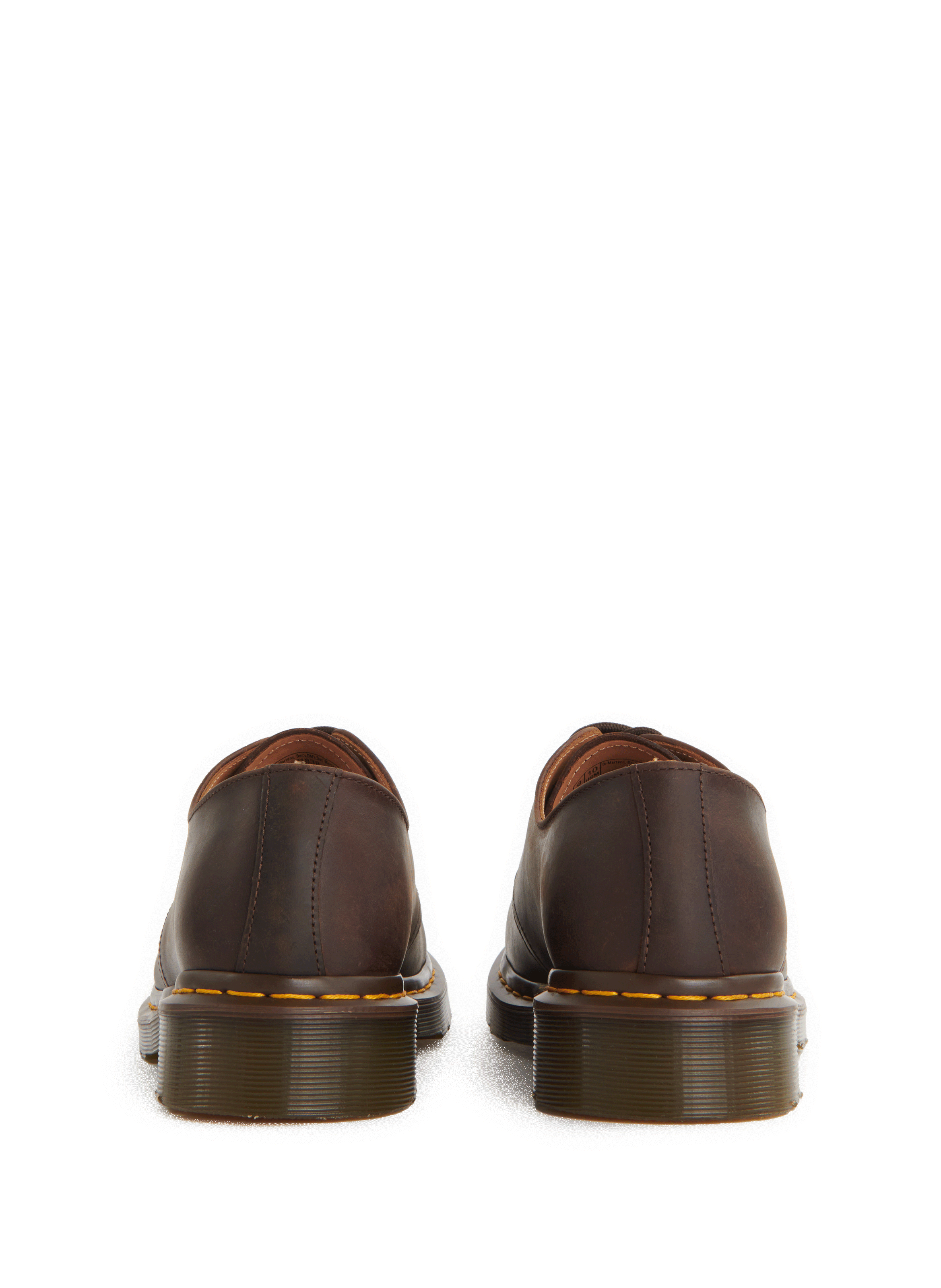 1461 leather derby shoes DR. MARTENS Brown