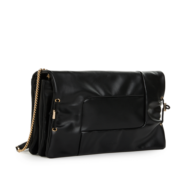 Lancel Billie Leather Bag In Black