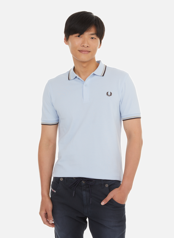 FRED PERRY Cotton polo shirt  Blue