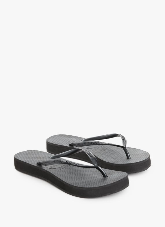 Slim flatform flip flops Black Havaianas Women Printemps