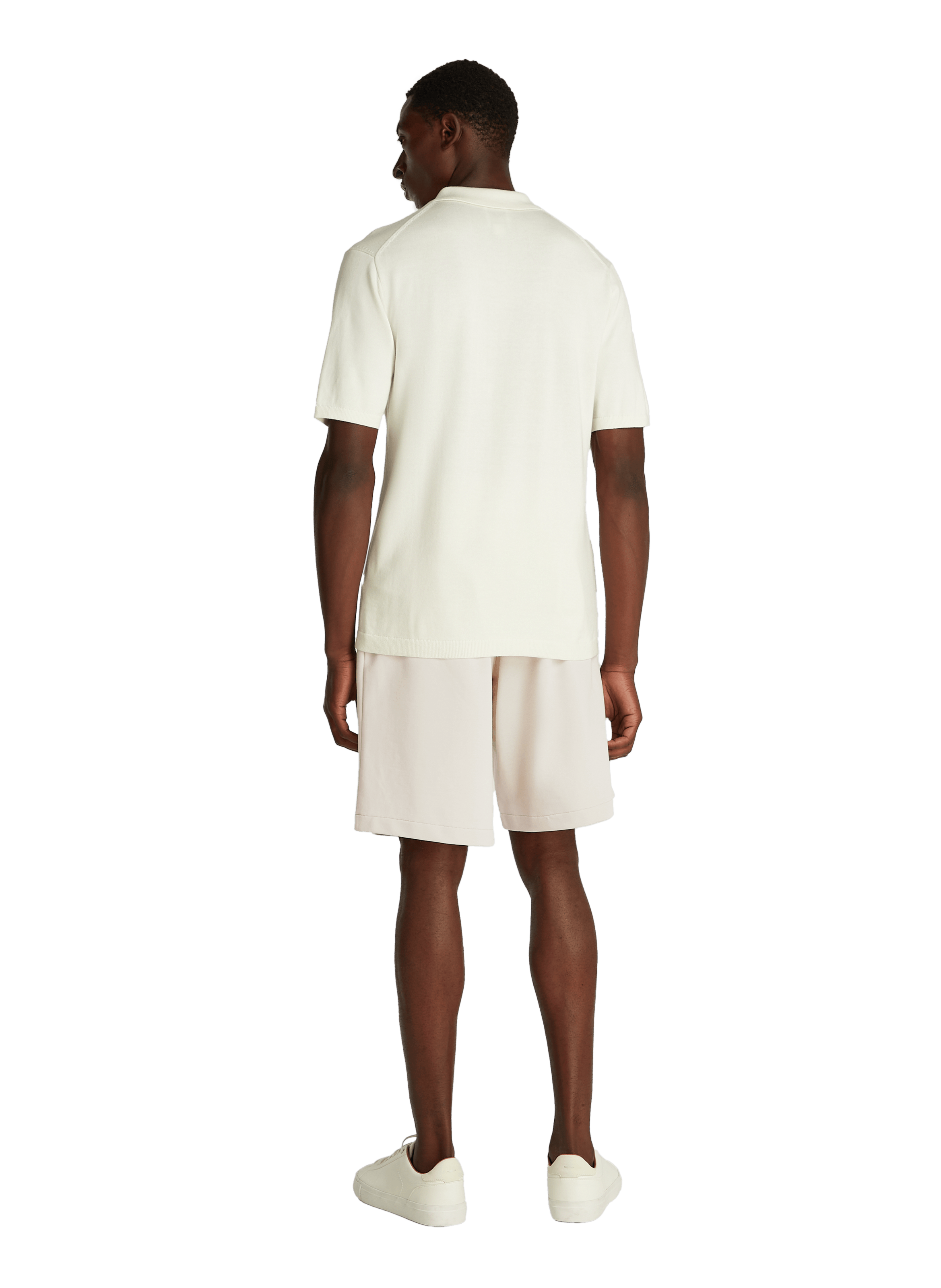 Polo en coton CALVIN KLEIN Beige