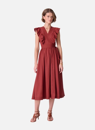 Robe 'VANESSA' Vanessa Bruno en Rose Foncé | ABOUT YOU Robe 'VANESSA' Vanessa Bruno en Rose Foncé | ABOUT YOU