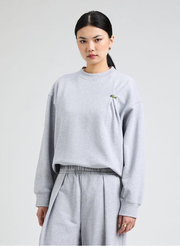 Sweatshirt à logo Gris by LACOSTE LACOSTE Sweatshirt à logo Gris