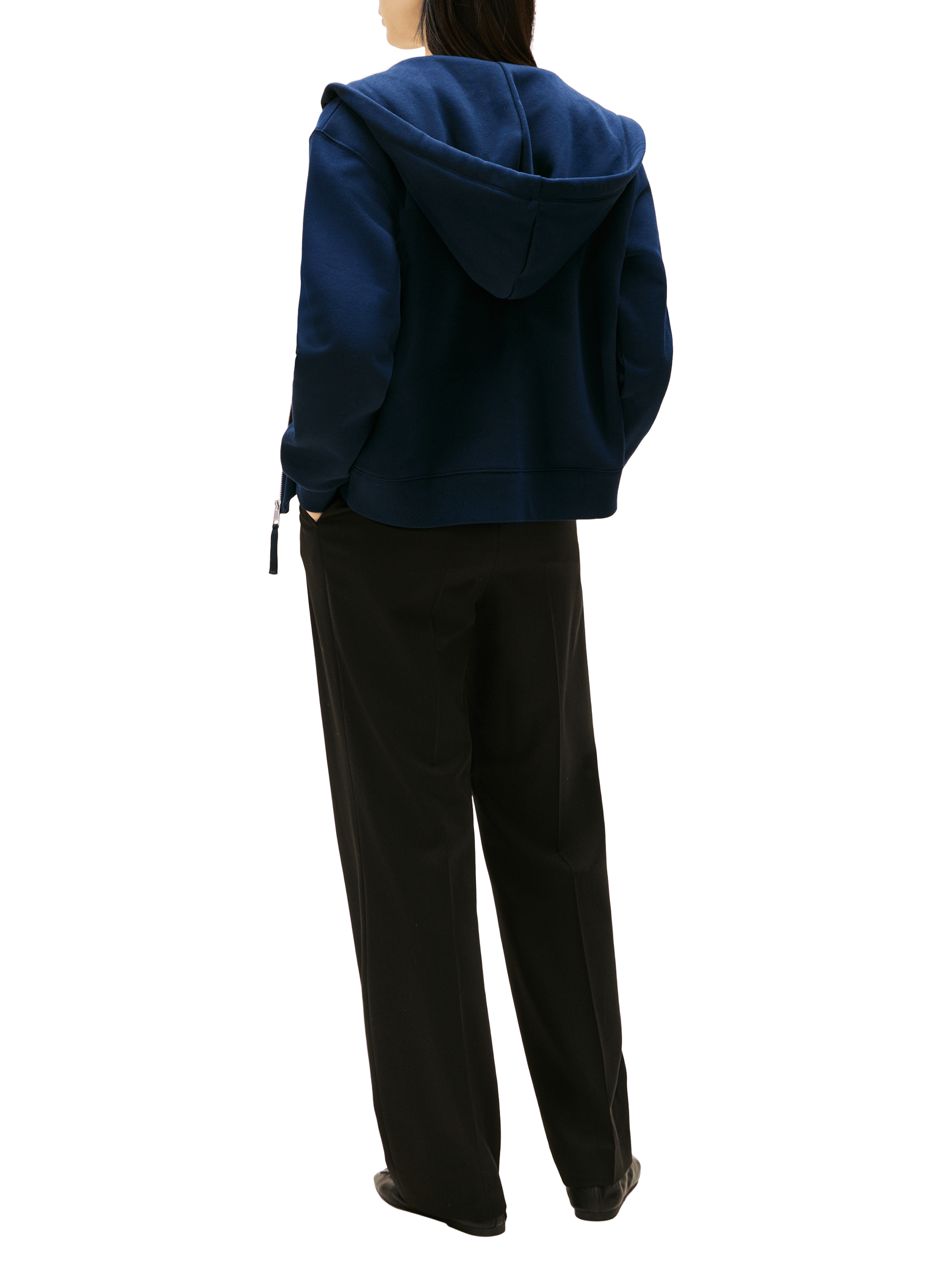 Cotton hooded sweatshirt TOMMY HILFIGER Blue