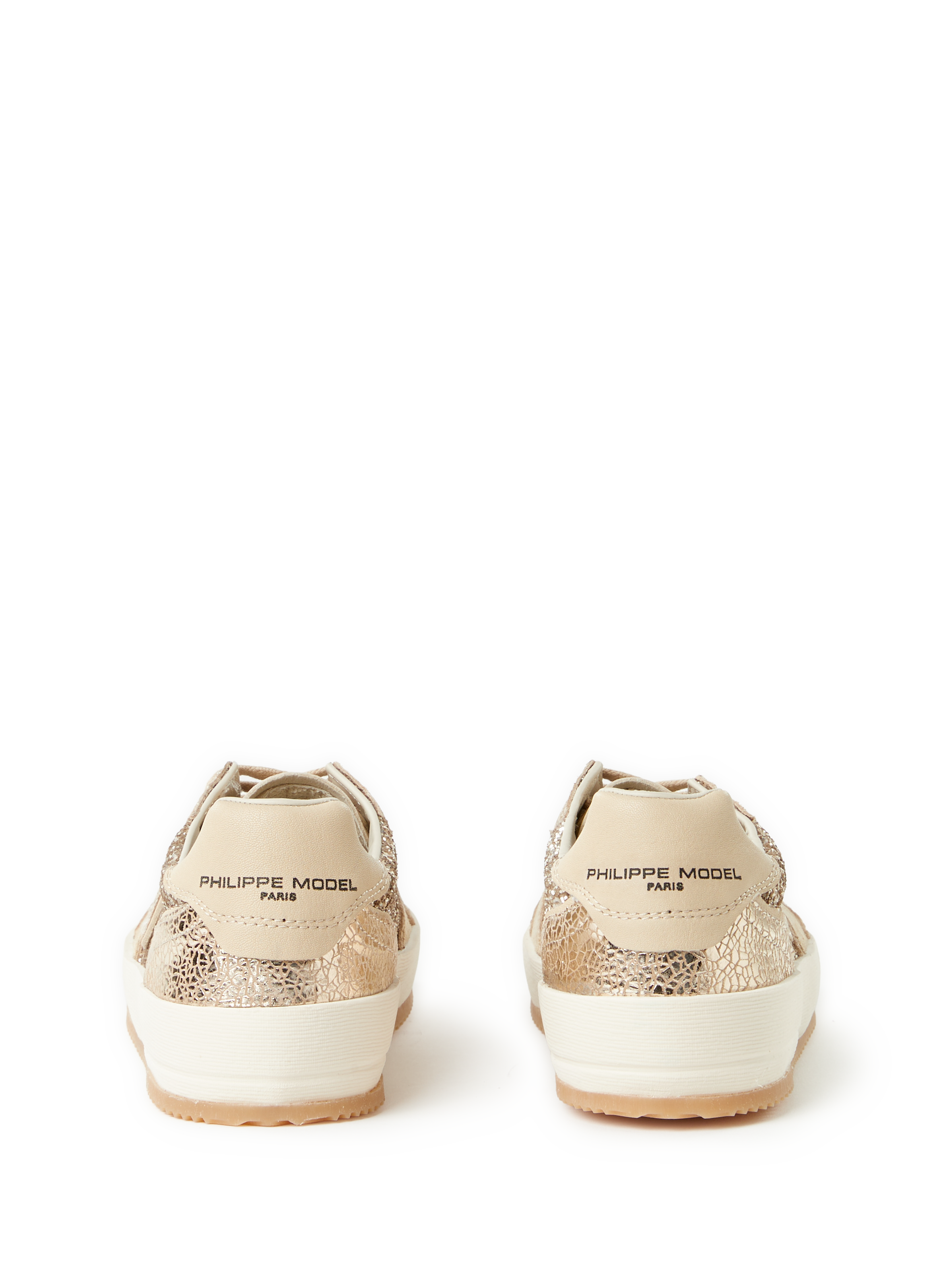 Baskets bi-matière crantées PHILIPPE MODEL Multicolore