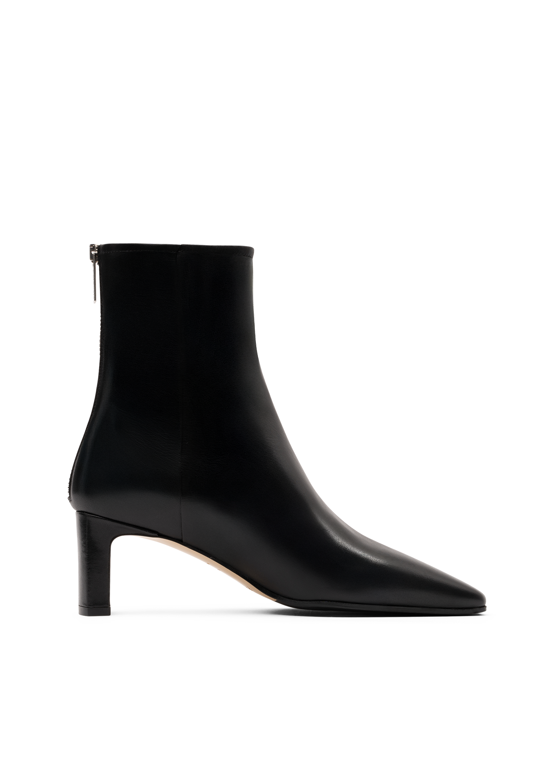 Bottines nora en veau lisse PARALLELE Noir