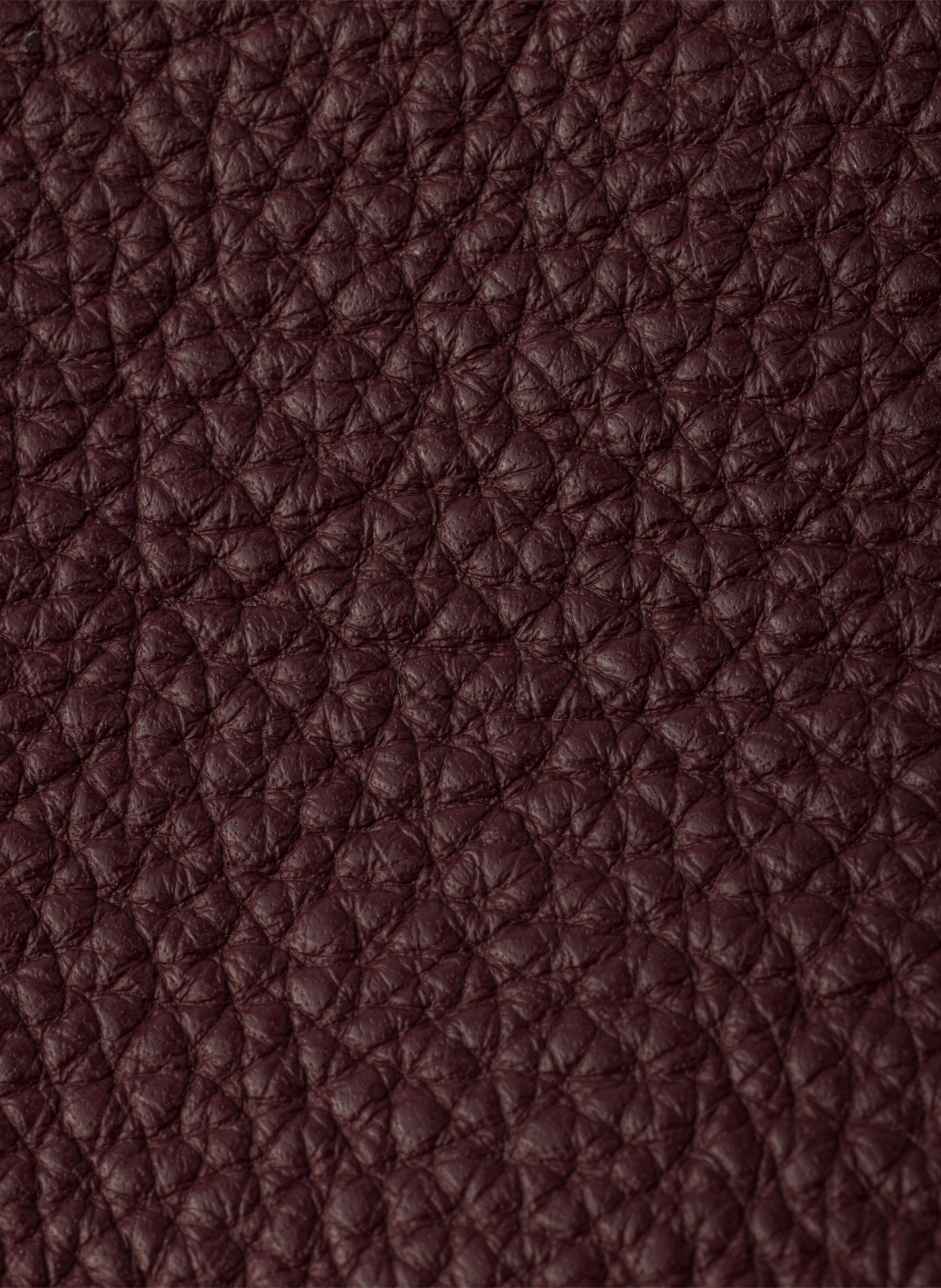 Petit sac à bandoulière en cuir PRADA Rouge