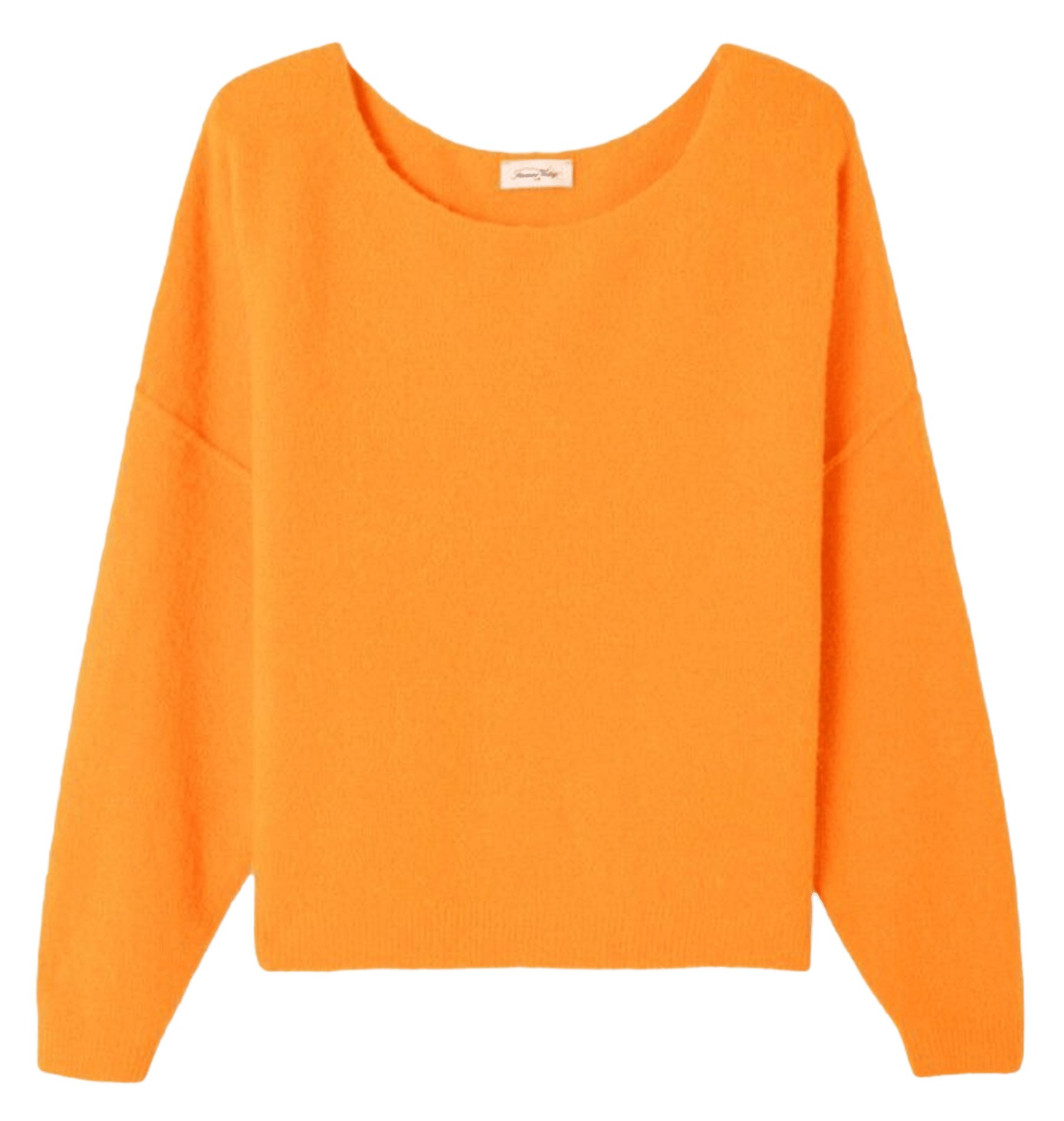 Pull col bateau en laine mélangée damsville AMERICAN VINTAGE Orange