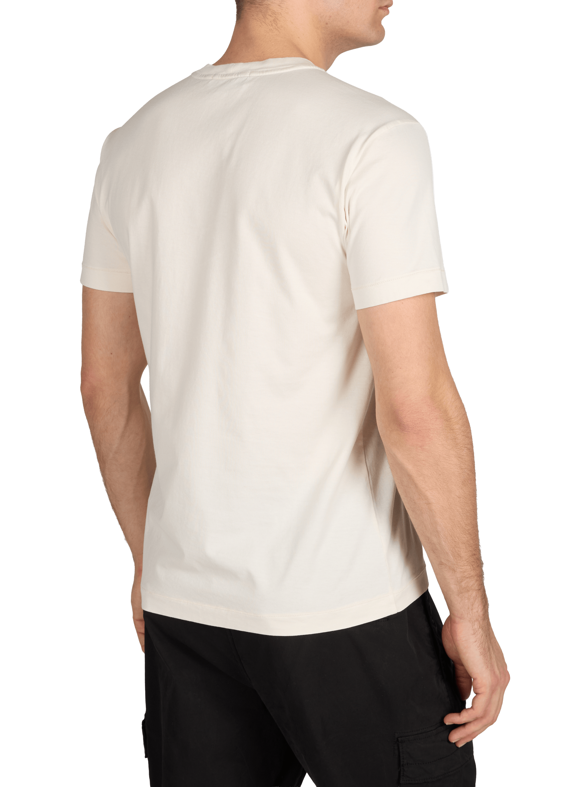 T-shirt en coton STONE ISLAND Beige