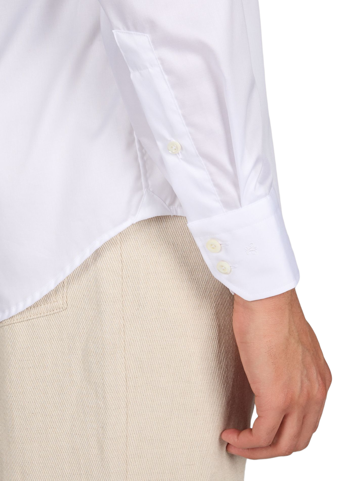 Chemise en coton VAN LAACK Blanc