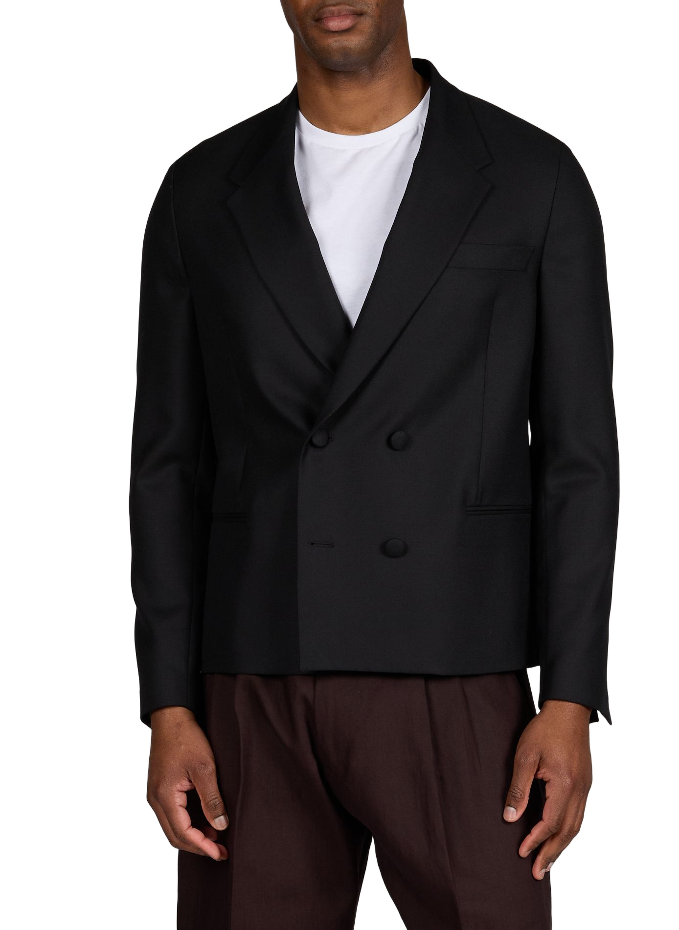 Veste de costume en laine Noir SAISON 1865