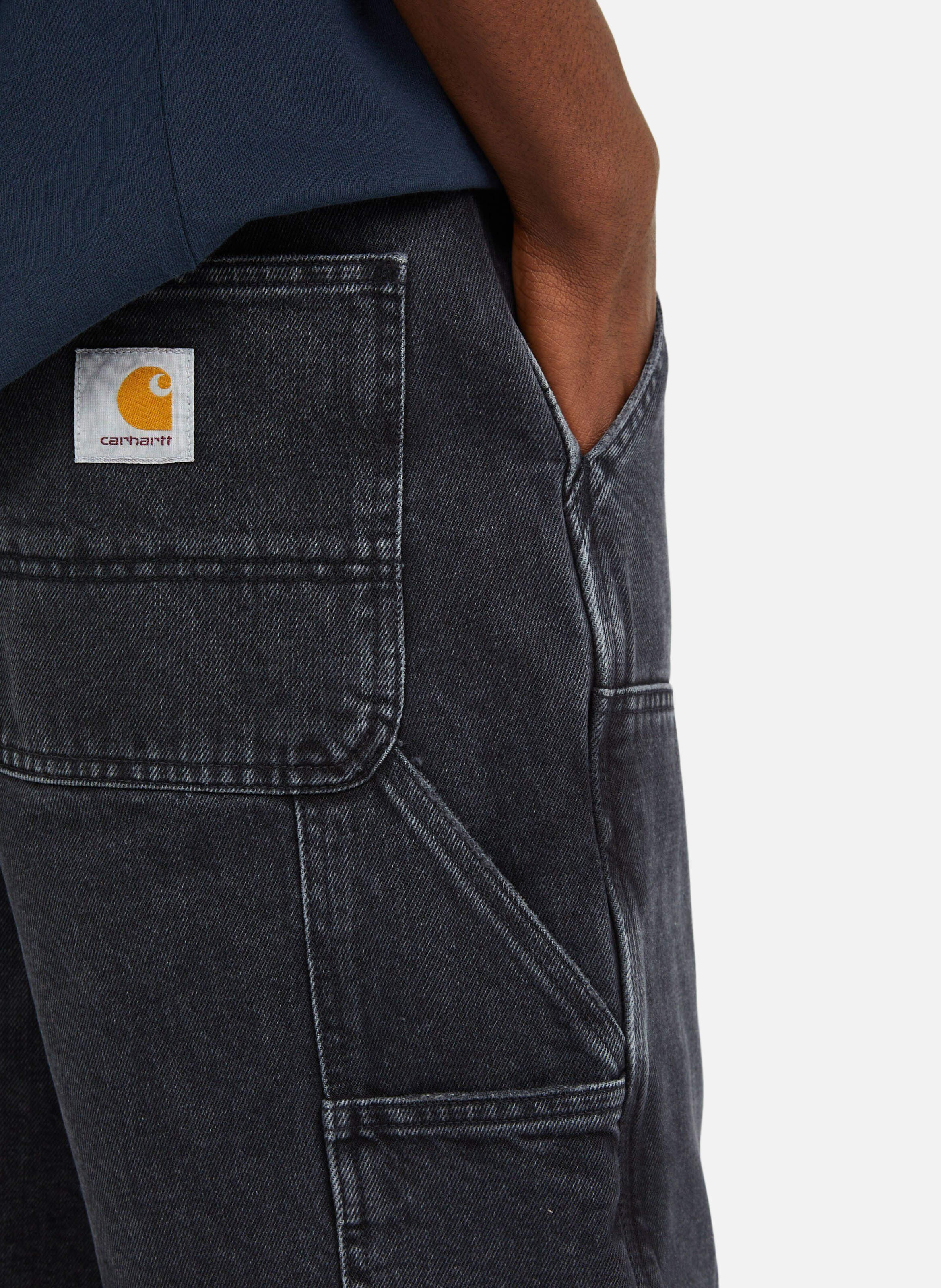 Short double knee short | Noir CARHARTT WIP Homme