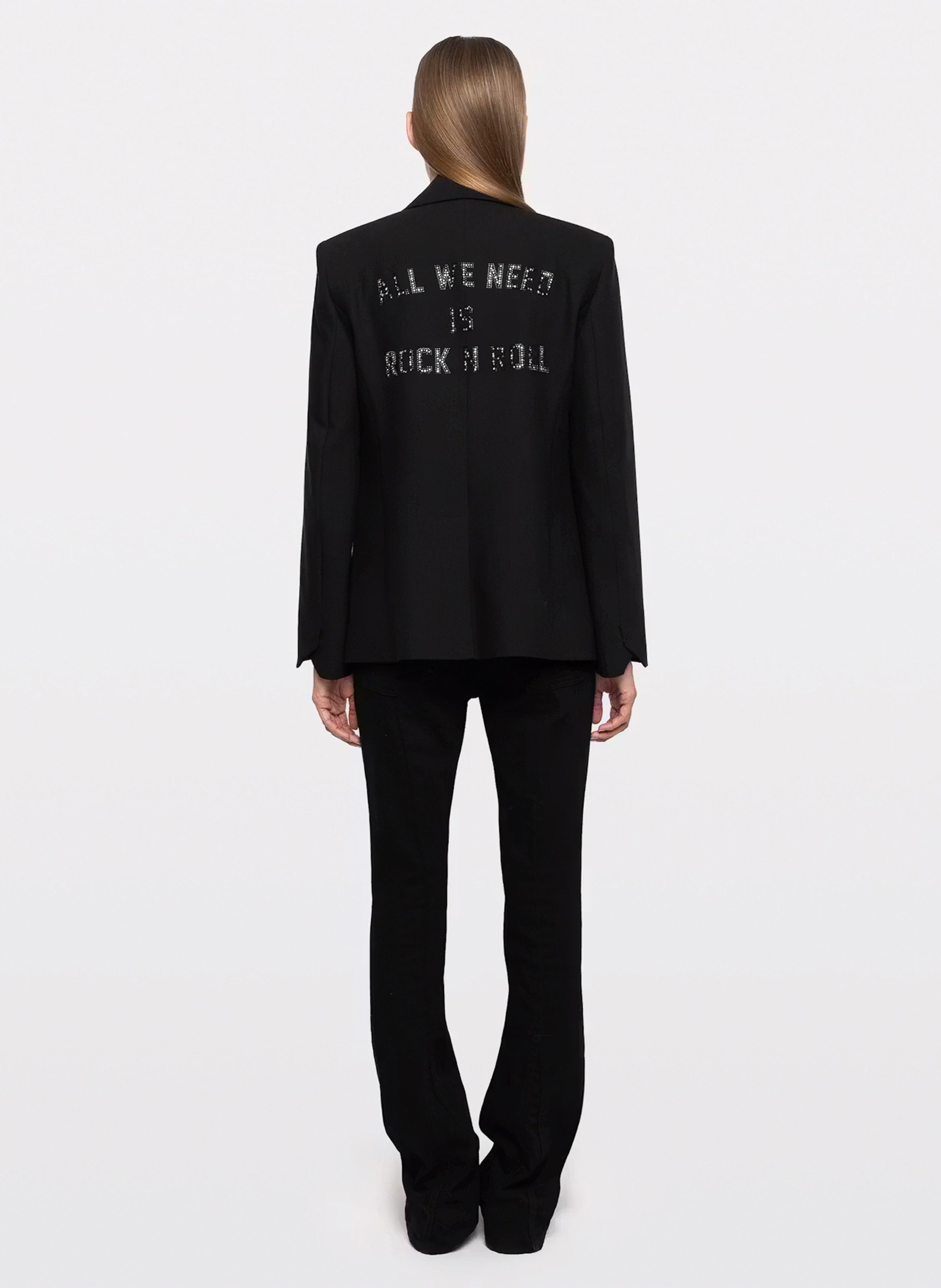 Veste tailleur droite vavy ZADIG&VOLTAIRE Noir