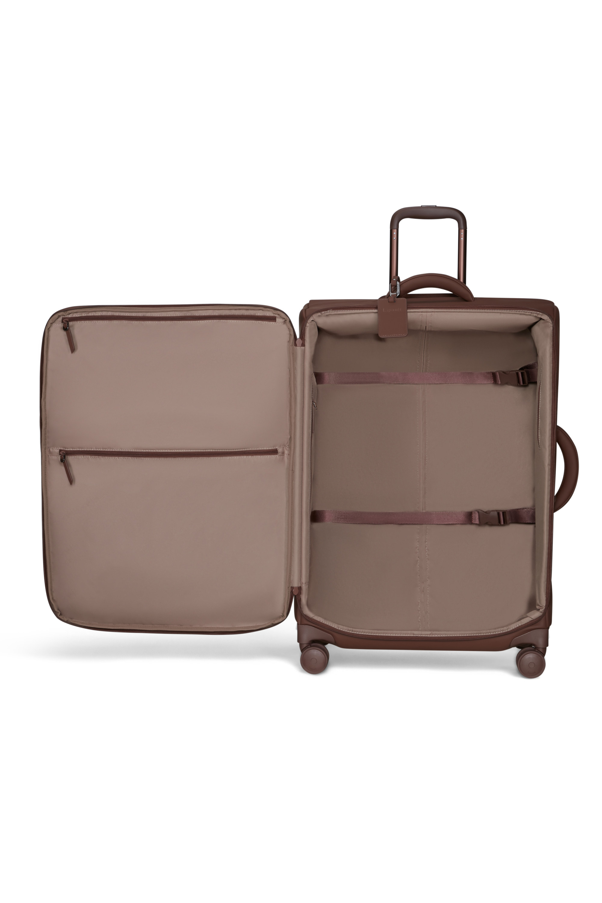 Lost in berlin valise 4 roues taille l LIPAULT PARIS Marron