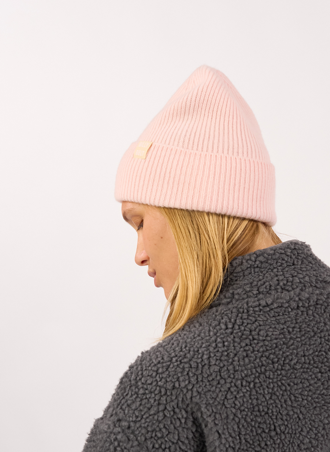 Bonnet en laine BILLYBELT Rose
