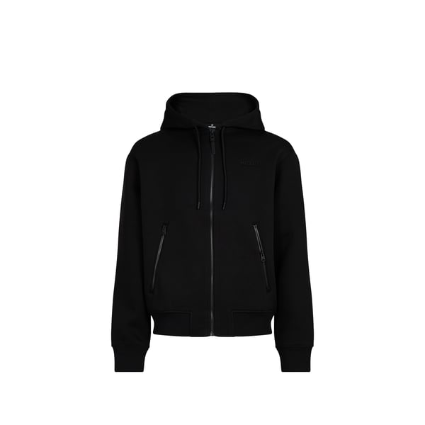 Sweat col capuche en coton mélangé Sweat col capuche en coton mélangé