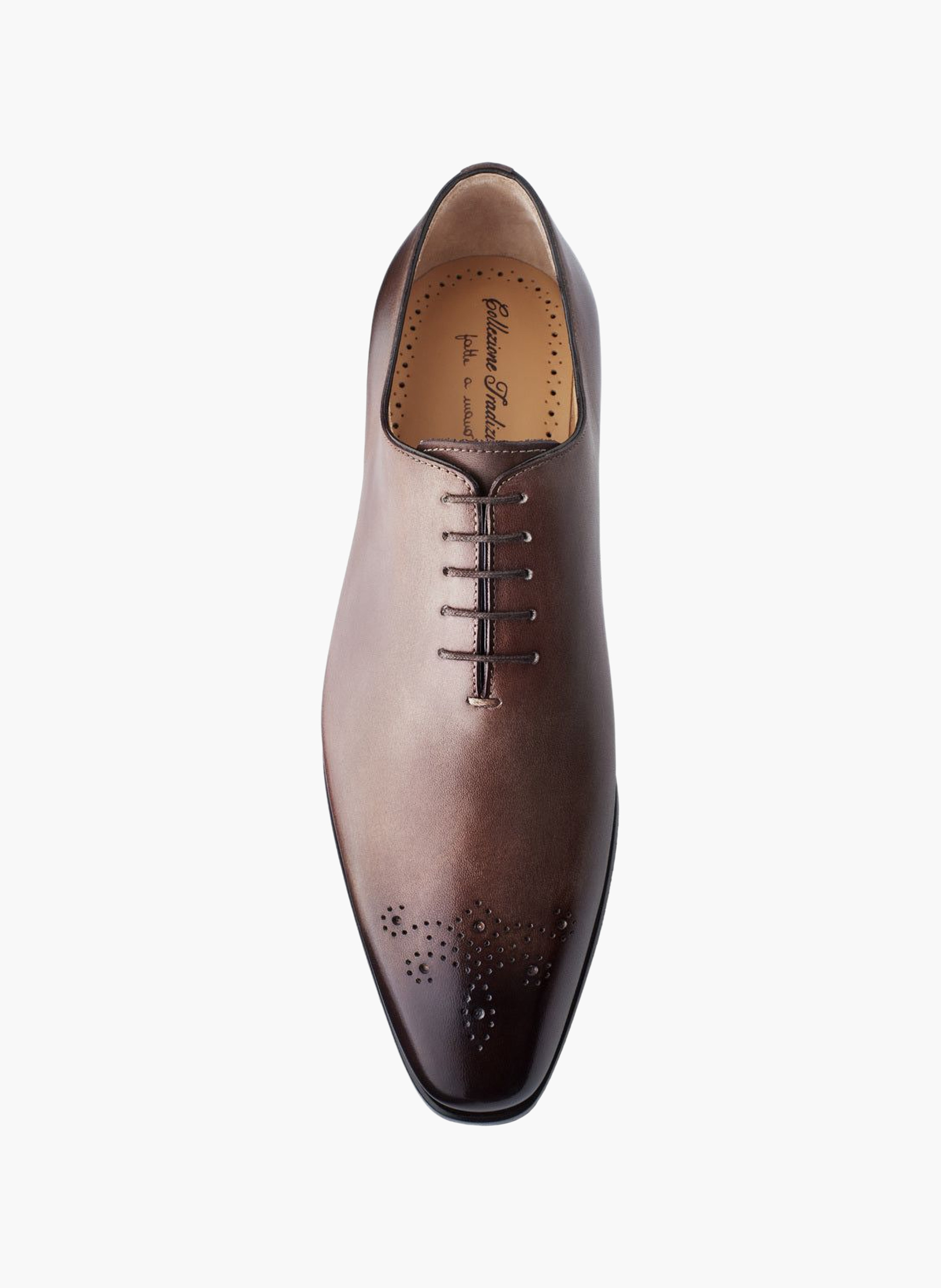 Richelieu cuir vasco FINSBURY Marron