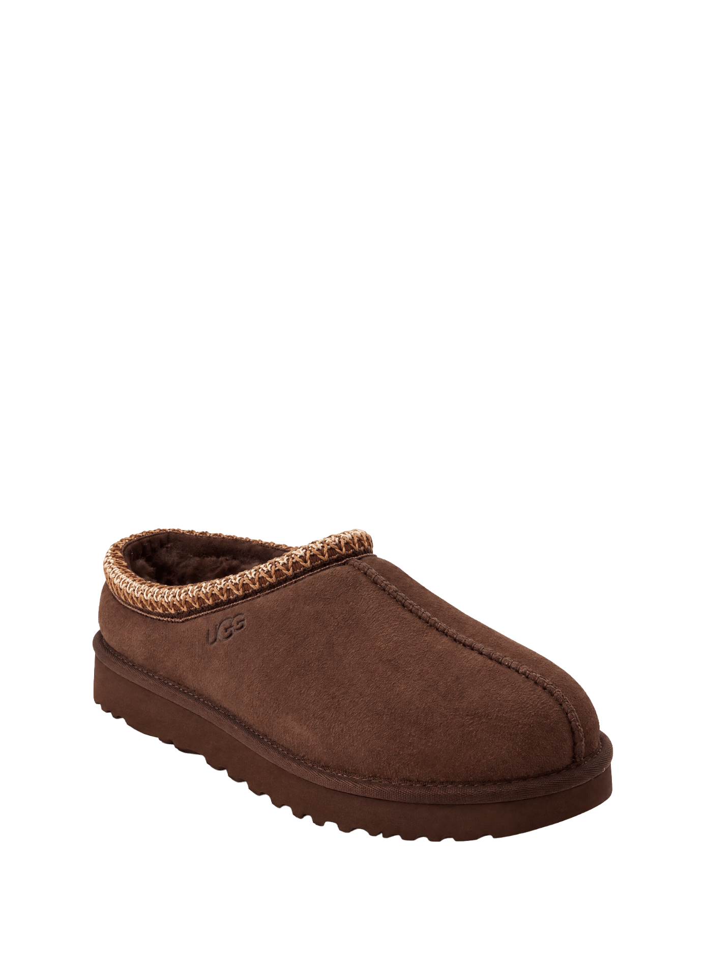 Hausschuhe aus gemischtem Leder | Braun UGG Damen