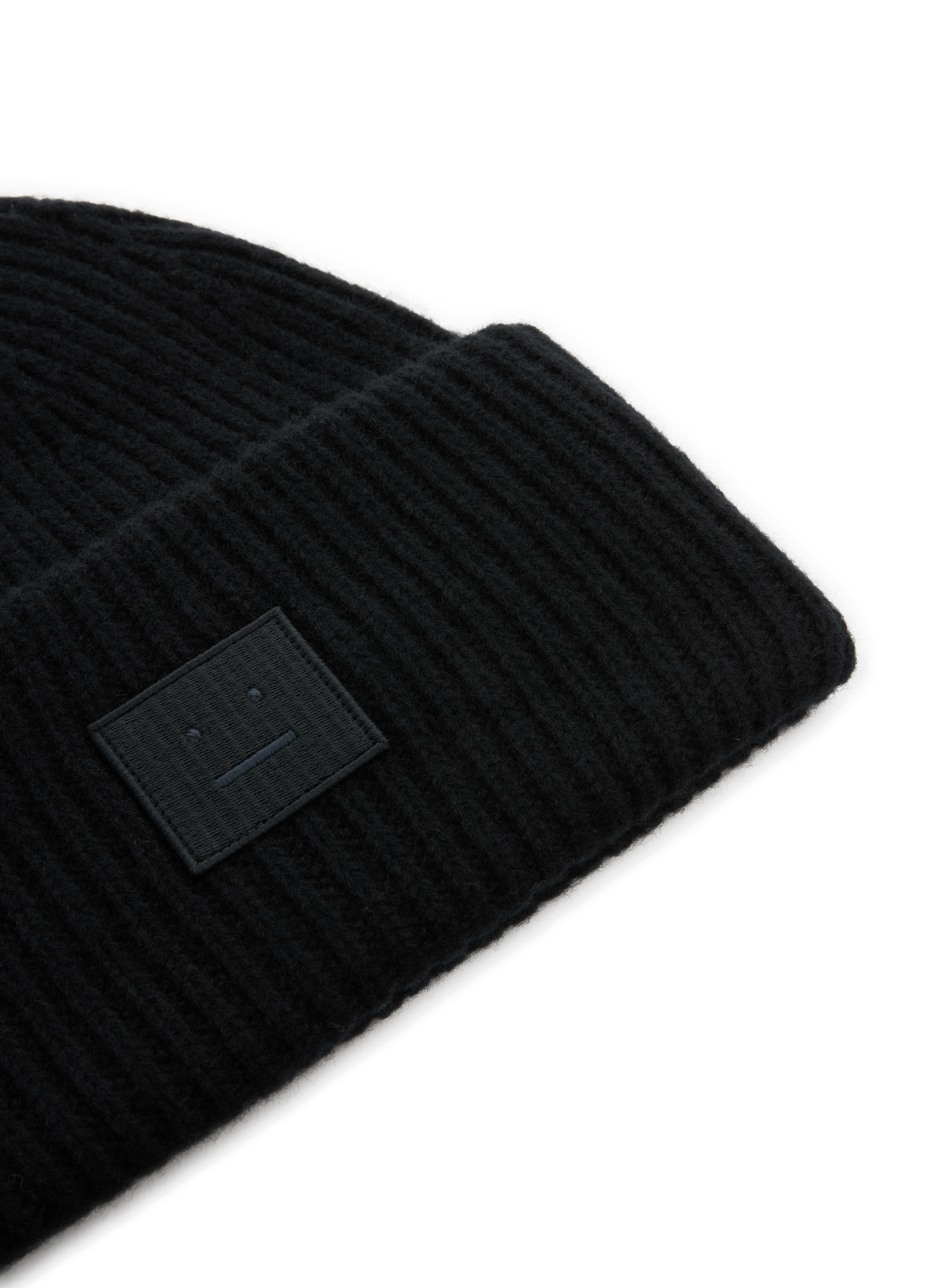Bonnet en laine ACNE STUDIOS Noir