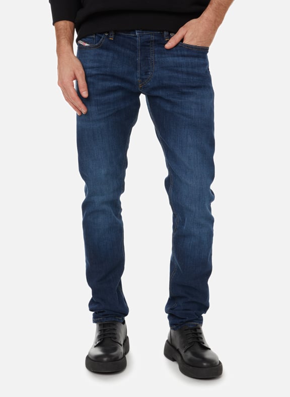 Stretch cotton slim-fit jeans Blue by DIESEL DIESEL Stretch cotton slim-fit jeans Blue
