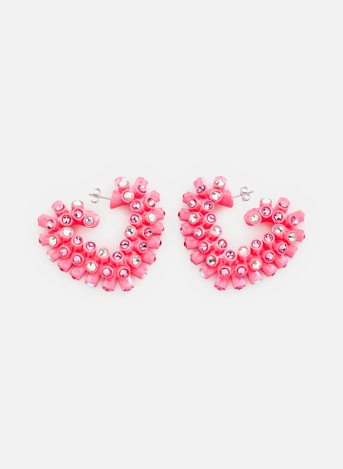 Heart-shaped earrings ROUSSEY