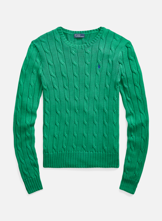 POLO RALPH LAUREN cable-knit cotton sweater