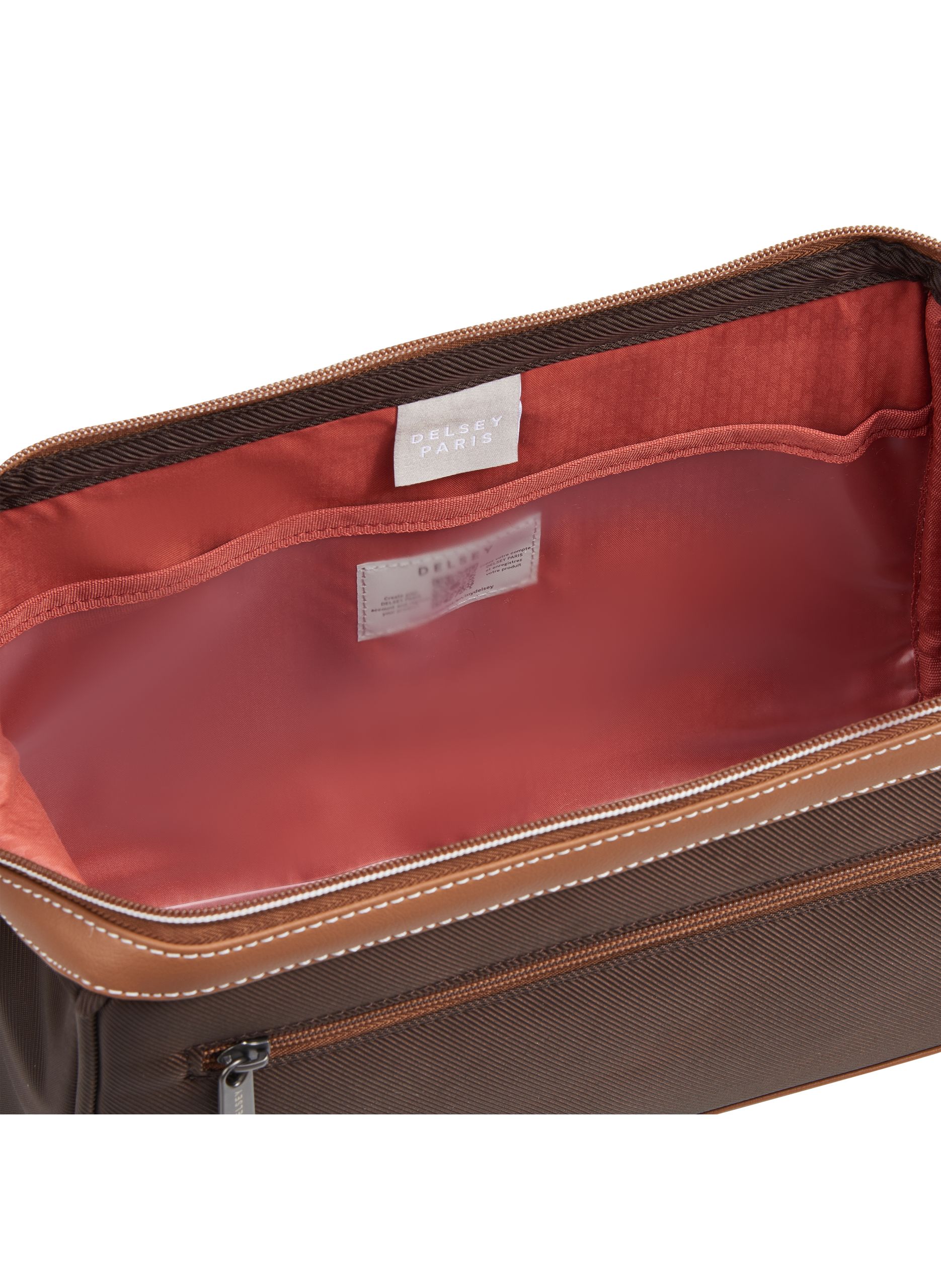 Trousse de toilette  souple taille xs - chatelet air 2.0 DELSEY PARIS Marron