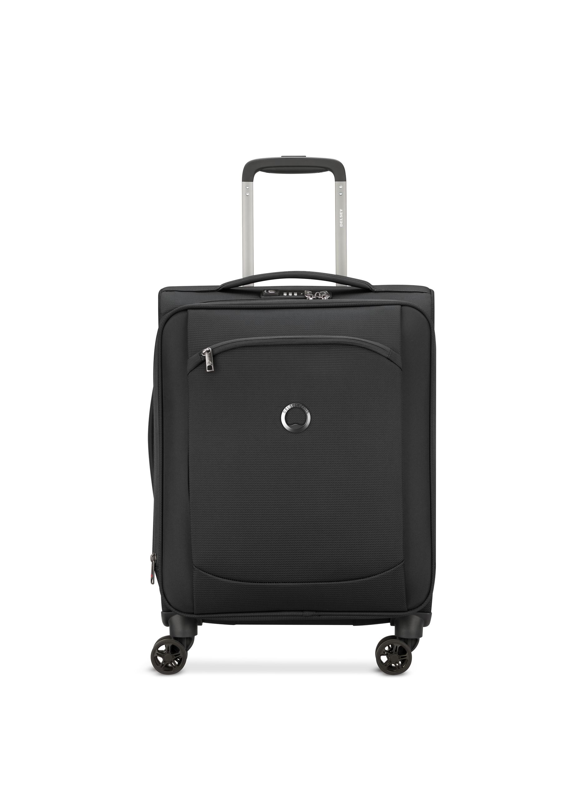 Valise cabine souple taille s - montmartre air 2.0 DELSEY PARIS Noir