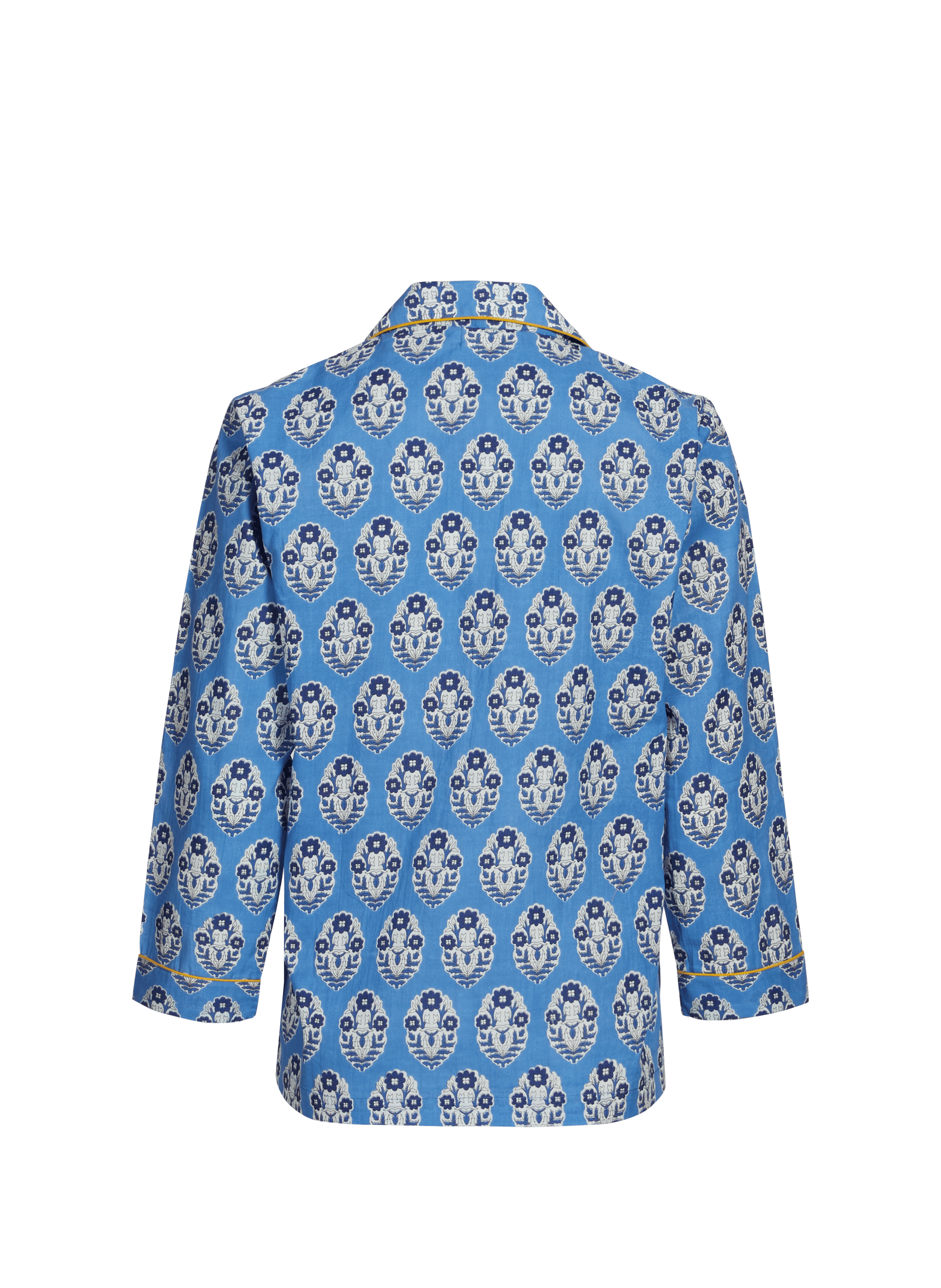 Printed cotton pyjama set GERMAINE DES PRÉS Blue